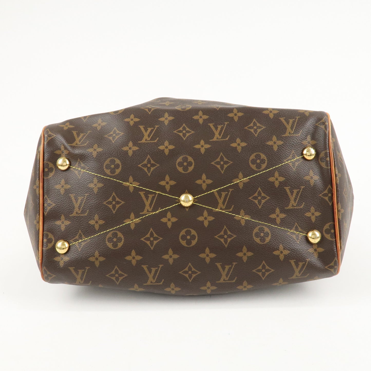 Louis Vuitton Monogram Tivoli GM Shoulder Bag Brown  M40144