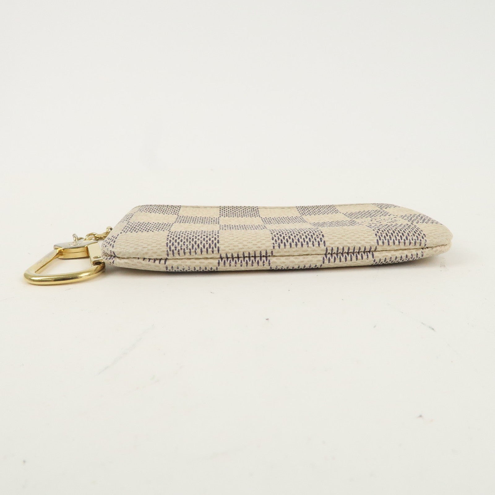 Louis Vuitton Damier Azur Pochette Cles Coin Case N62659