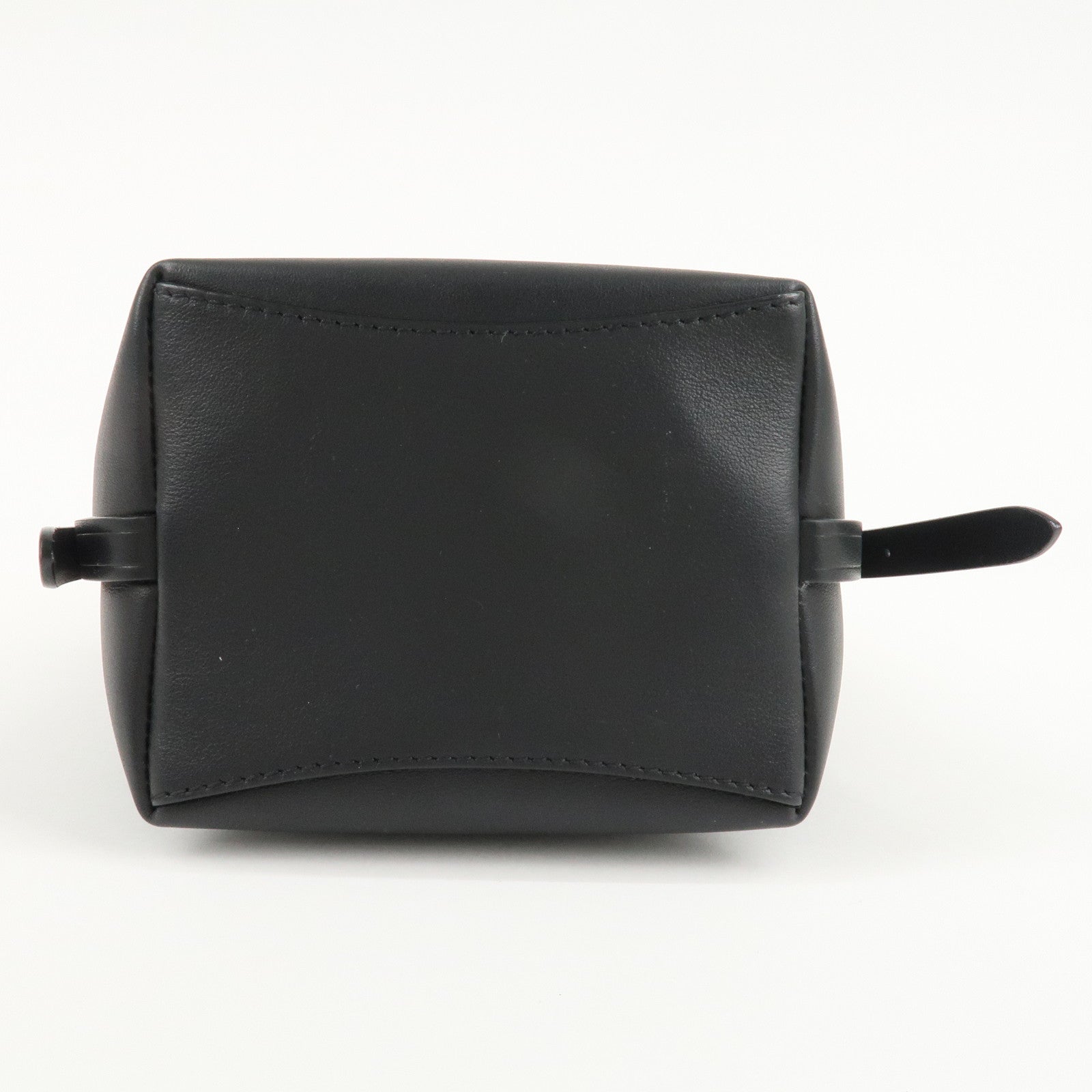 JIMMY CHOO Leather Hand Bag Black