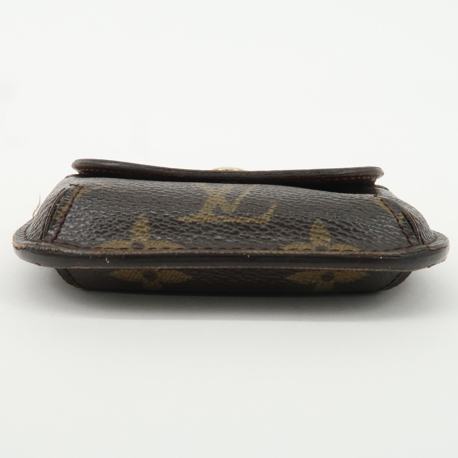 Louis Vuitton Monogram Porte Monnaie Shilling Coin Case M60025