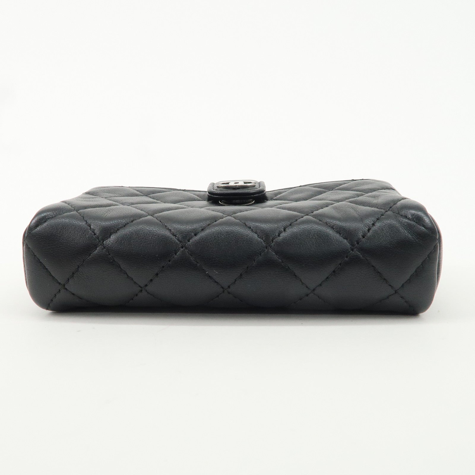 CHANEL Matelasse Timeless Classic Lambskin Pouch Coin Case A48227