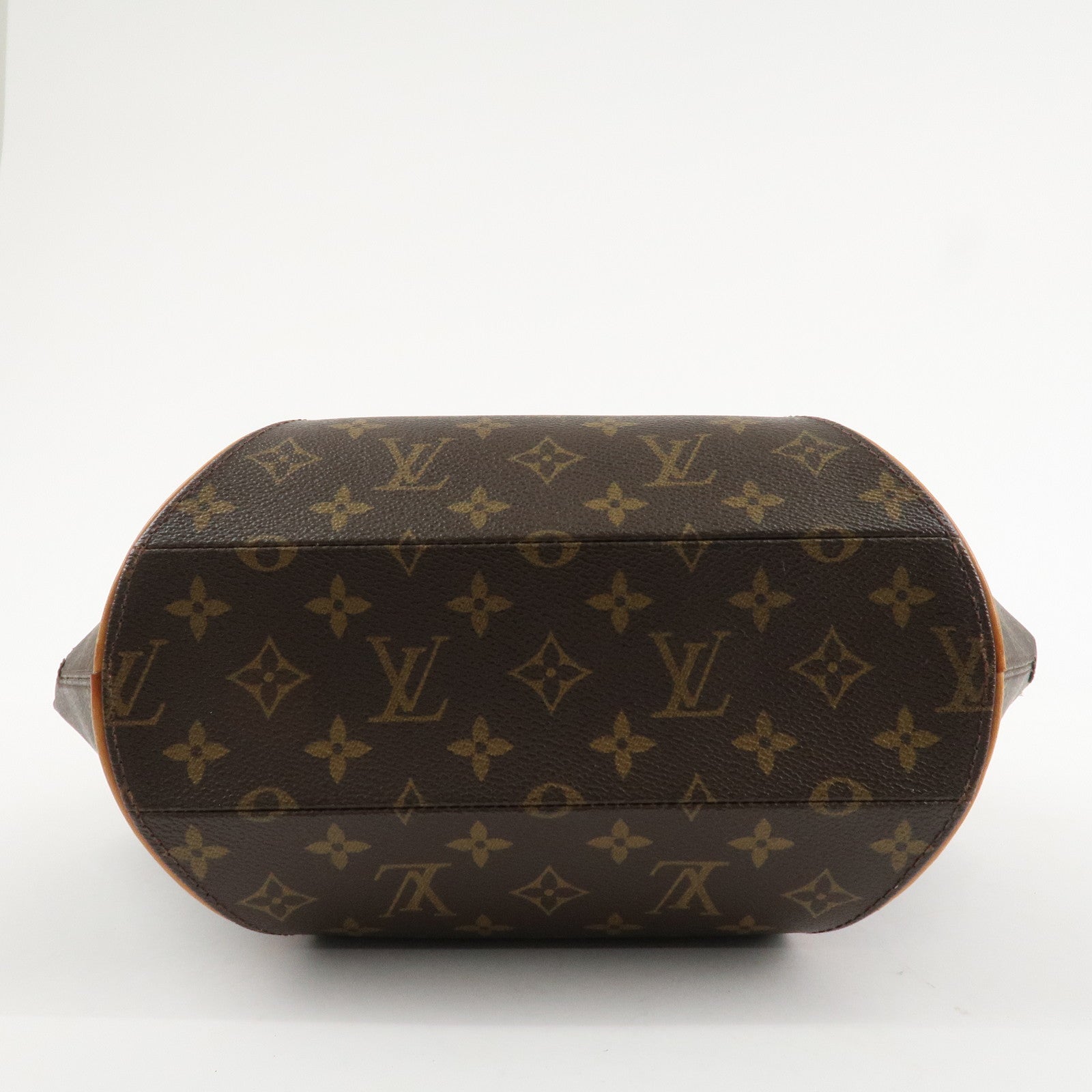 Louis Vuitton Monogram Ellipse MM Hand Bag Brown M51126 Used