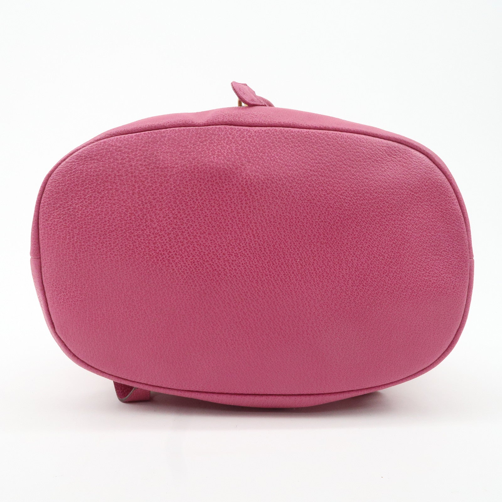 GUCCI Bamboo Suede Leather Back Pack Pink 003.2855.0043 Used