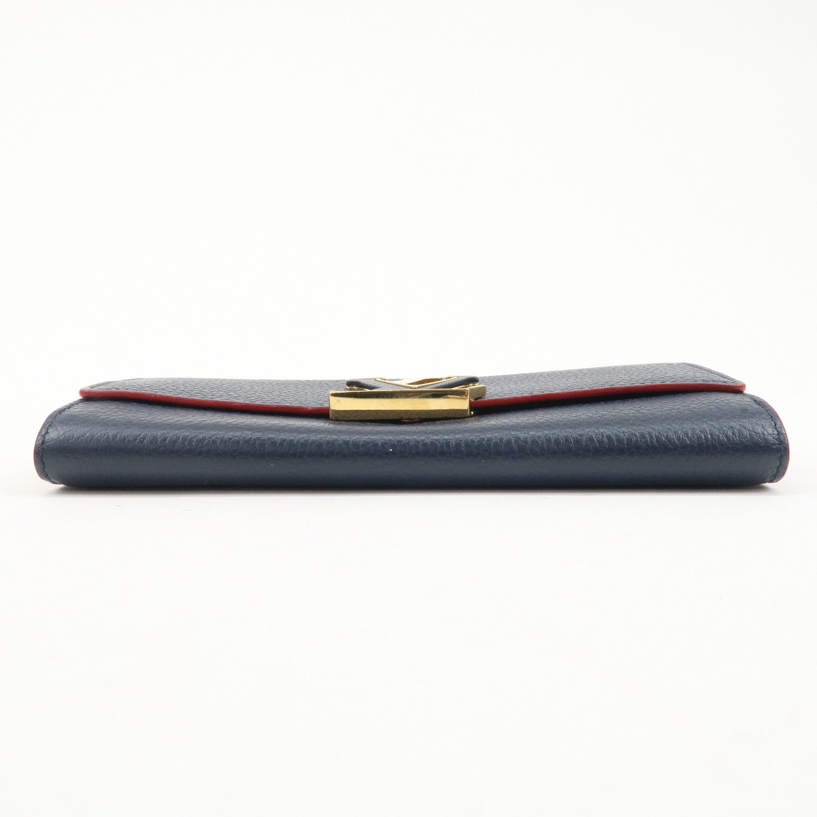 Louis Vuitton Portefeuille Capucines Long Wallet Navy M63739