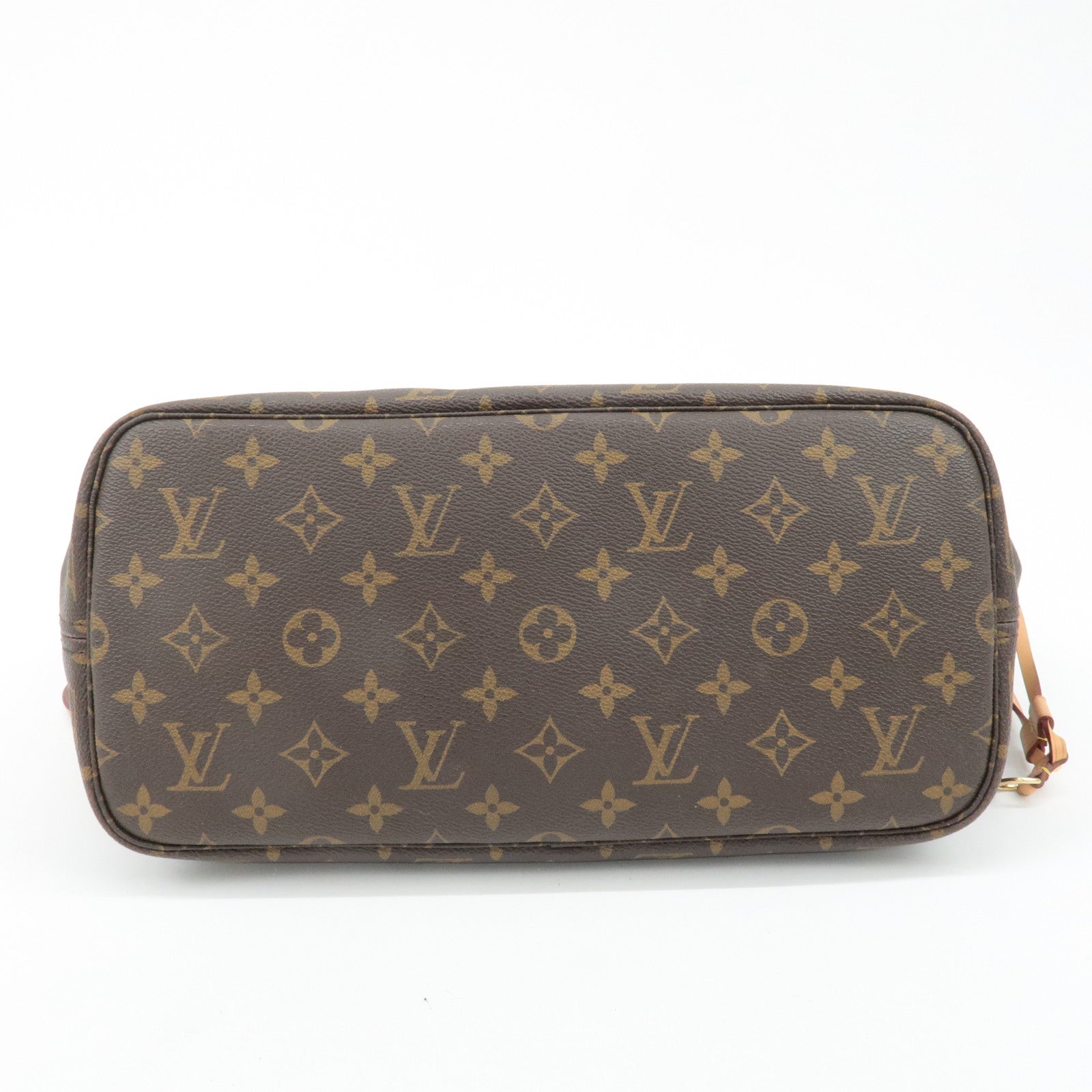 Louis Vuitton Monogram Neverfull MM Tote Bag Brown M40156