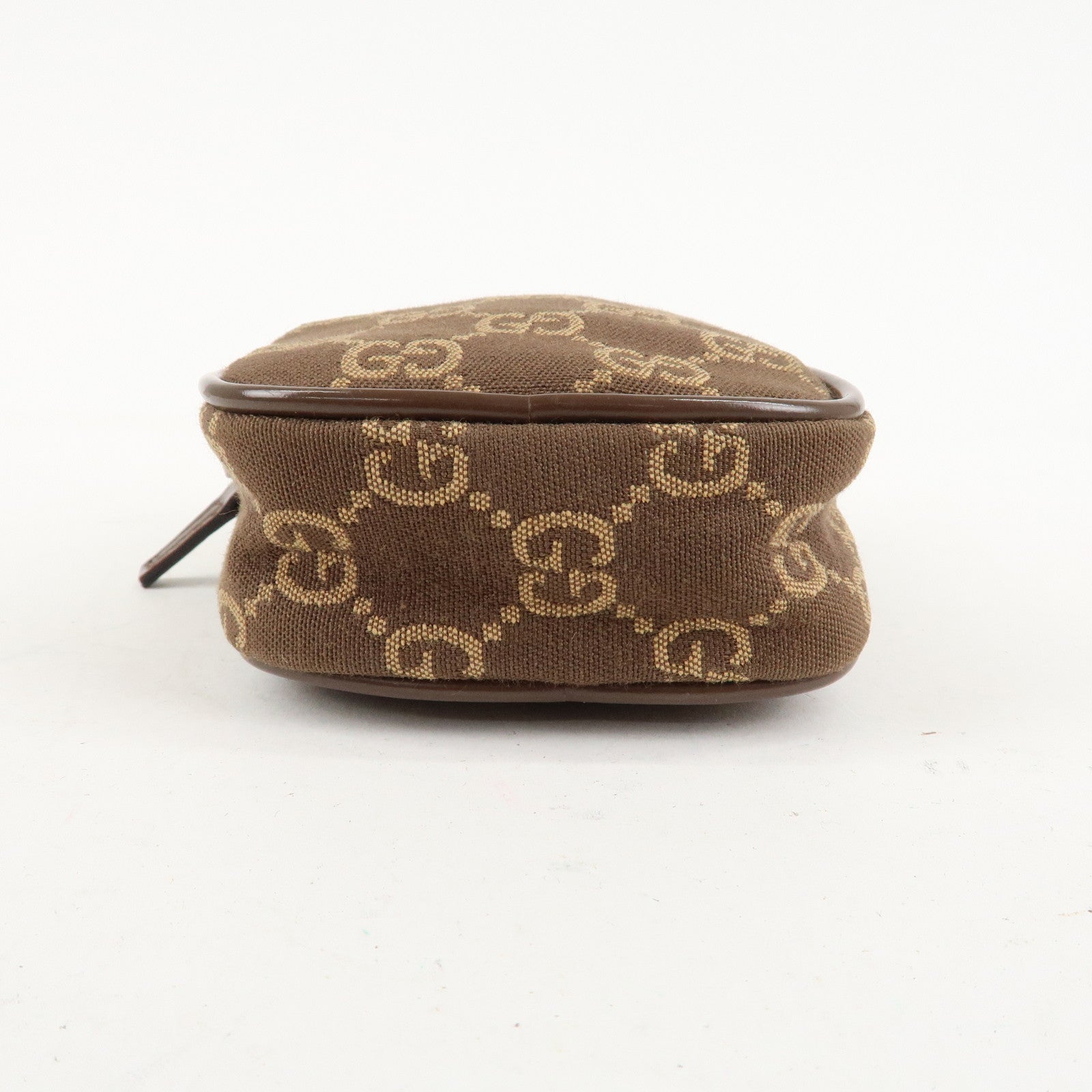 GUCCI GG Canvas Cigarette case Brown Beige 030.1675 002404 Used