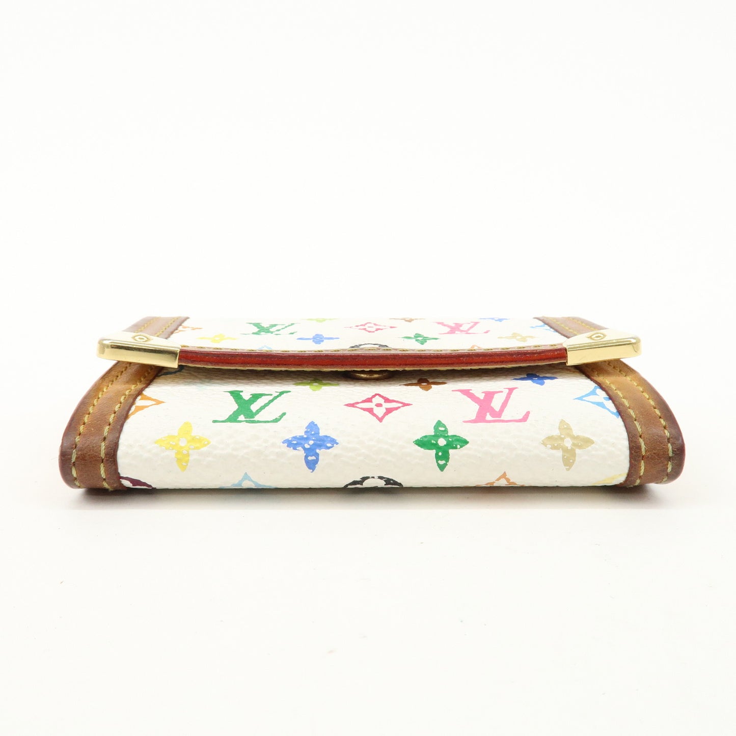 Louis Vuitton Multicolor Porte Monnaie Plat Coin Case M92657