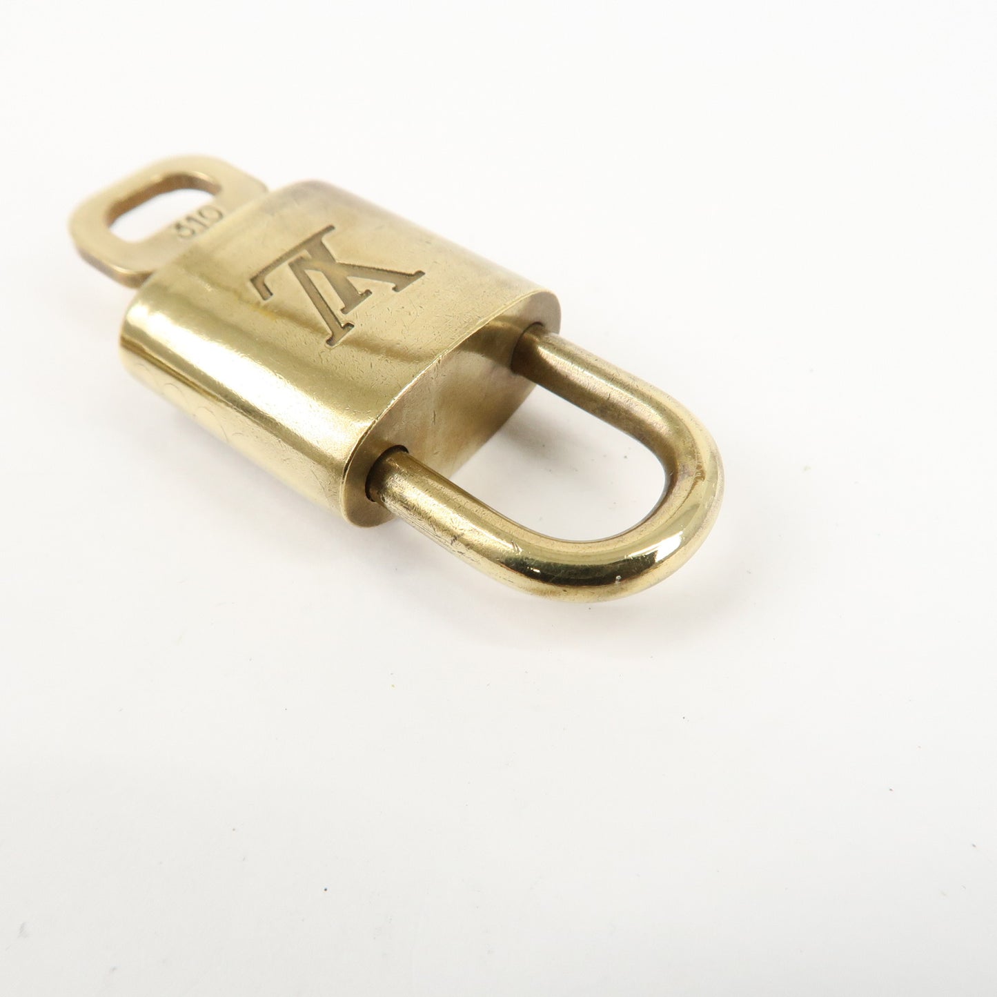 Louis Vuitton Set of 10 Lock & Key Cadena Key Lock Metal Gold