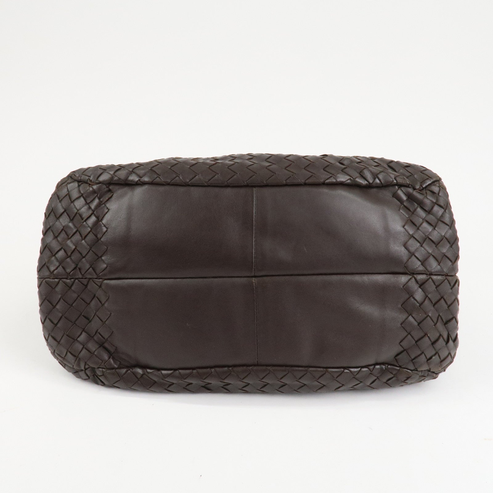 BOTTEGA VENETA Intrecciato Campana Medium Shoulder Bag 125787 Used