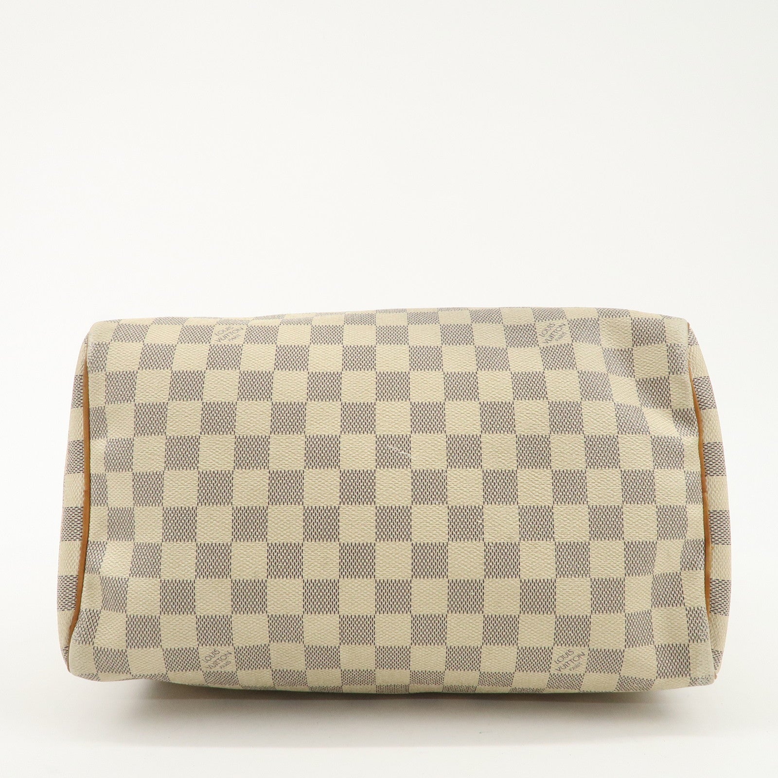 Louis Vuitton Damier Azur Speedy 30 Hand Bag Boston Bag N41533 Used