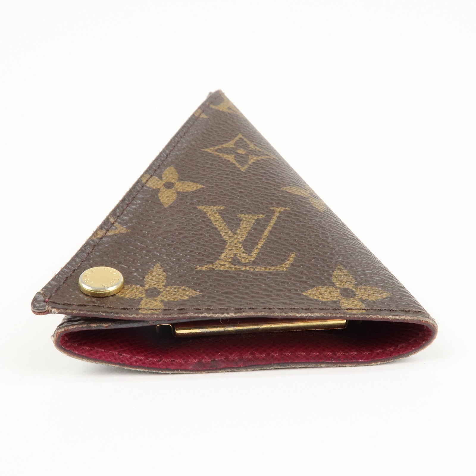 Louis Vuitton Monogram Multicles Berlingo Key Case Fuchsia M61475 Used