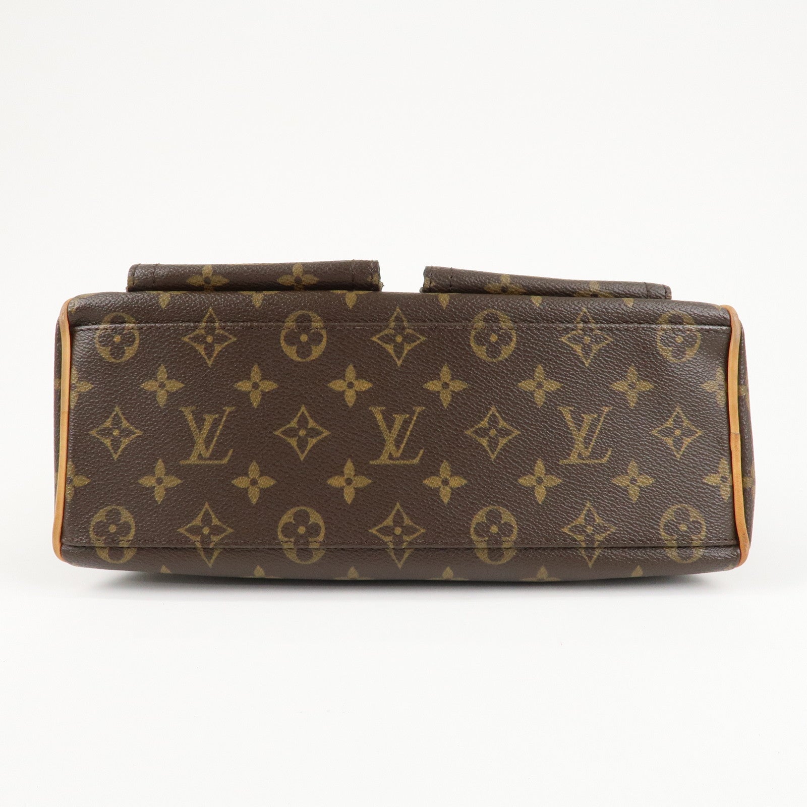 Louis Vuitton Monogram Manhattan PM Hand Bag Brown M40026