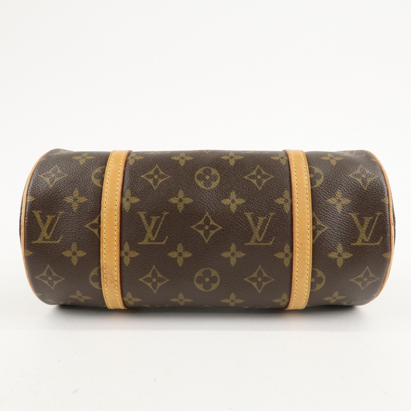 Louis Vuitton Monogram Papillon 26 Hand Bag Brown M51386