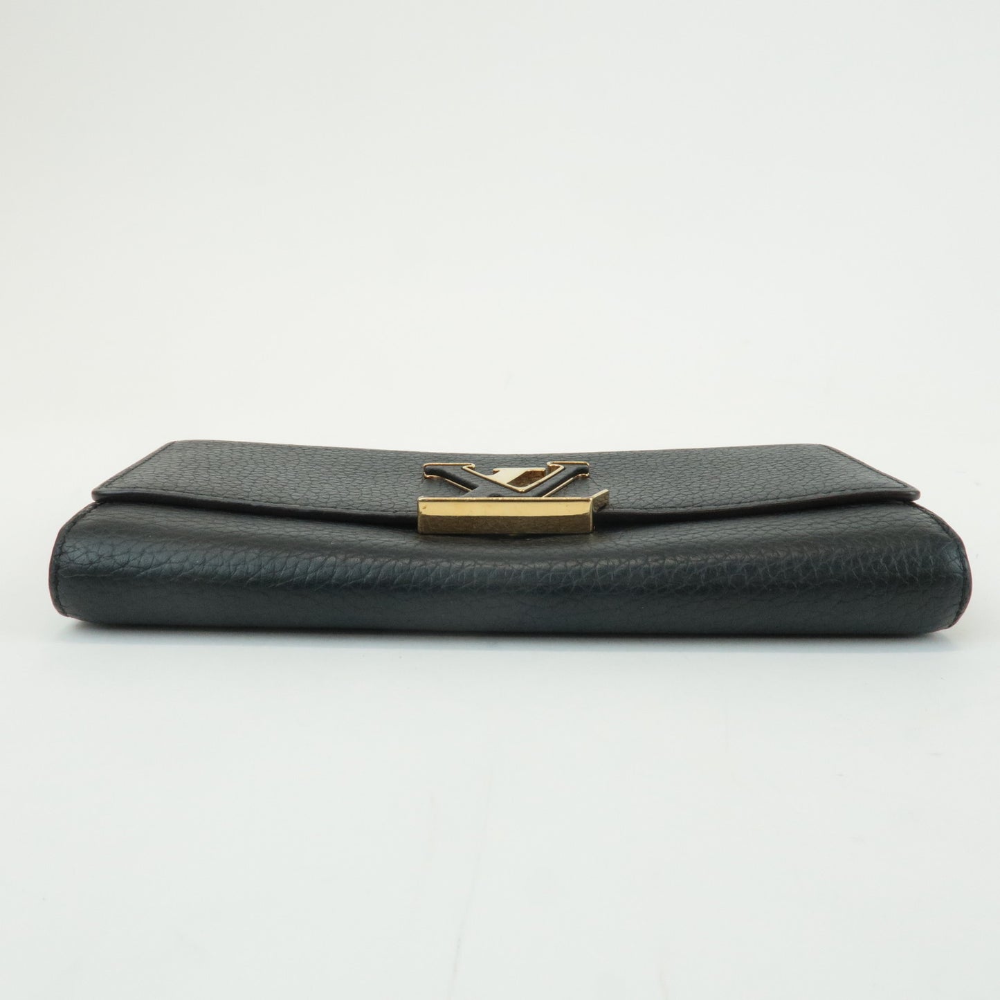 Louis Vuitton Portofoille Capucines Wallet Black Noir M61248