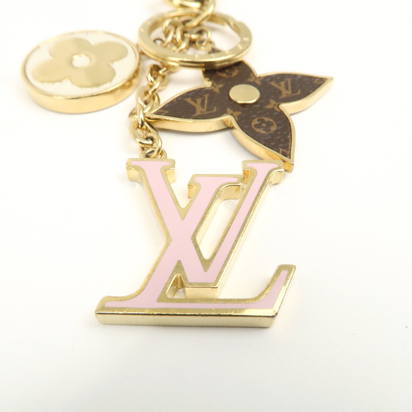 Louis Vuitton Porte Cles Spring Street Bag Charm Gold M69008