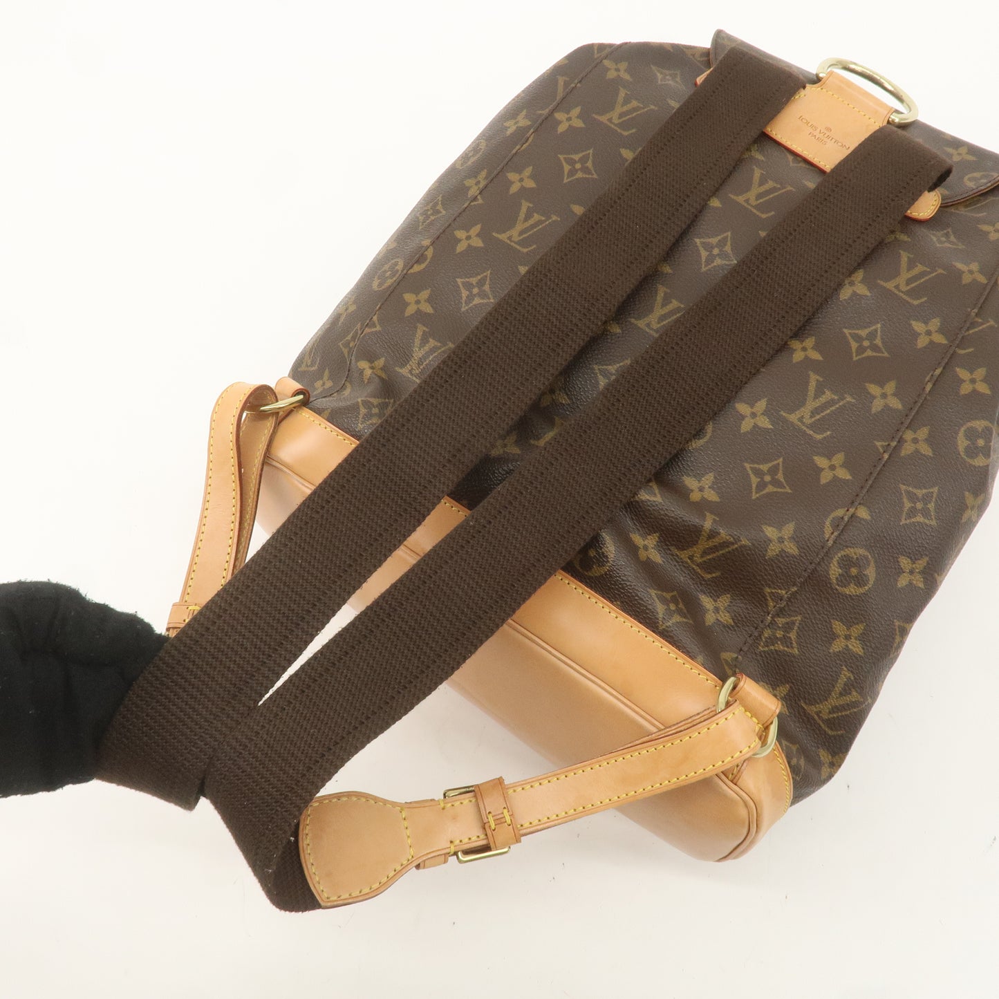 Louis Vuitton Monogram Montsouris GM Back Pack Brown M51135