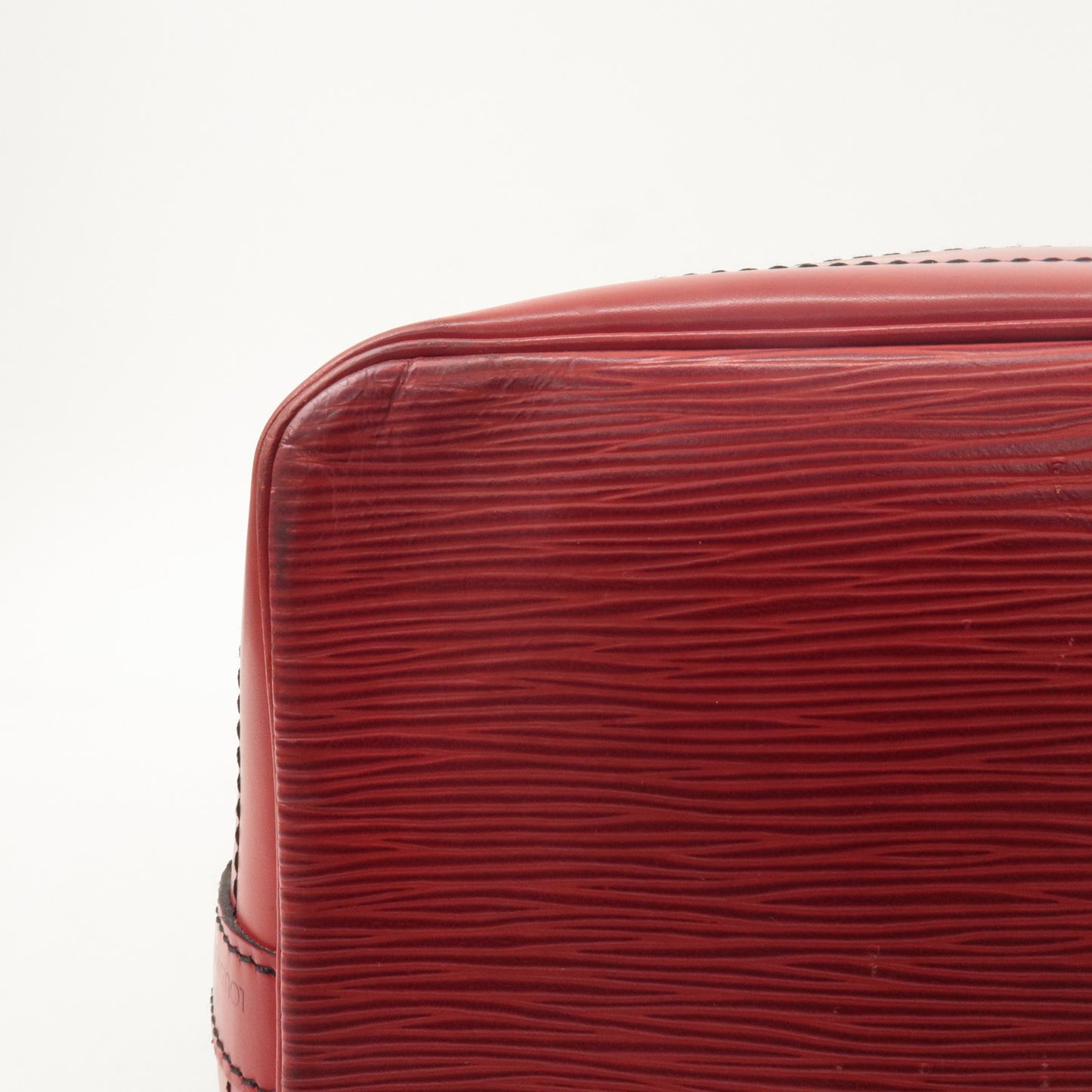 Louis Vuitton Epi Noe Shoulder Hand Bag Castilian Red M44007