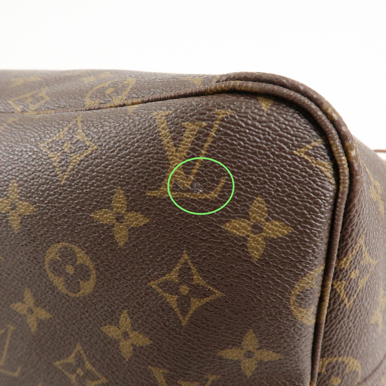 Louis Vuitton Monogram Neverfull GM Pivoine Shoulder Bag M41180