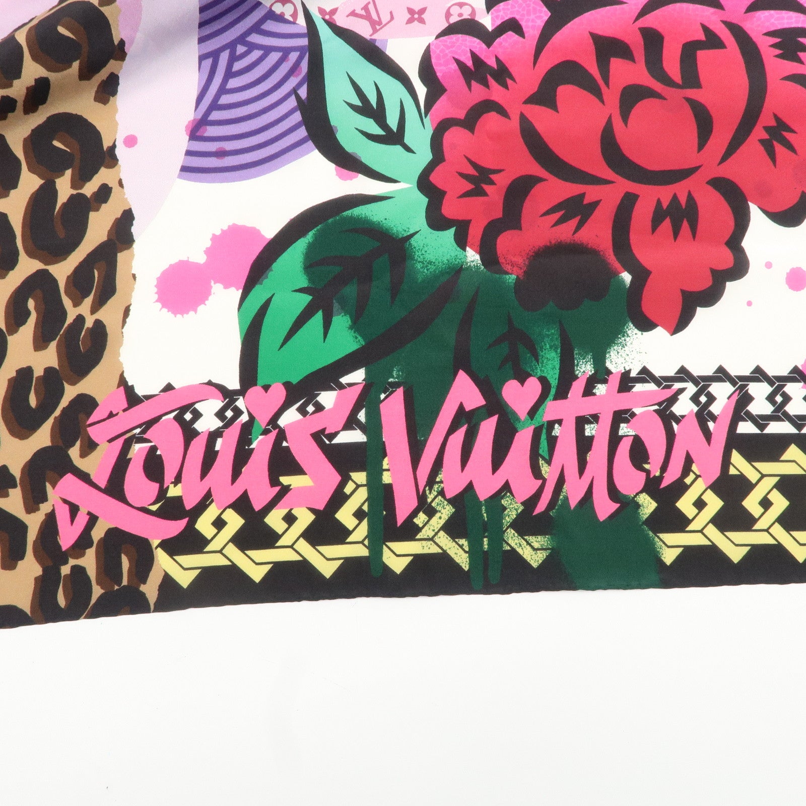 Louis Vuitton Lady Aiko Scarf Japan Limited Multi Color 400505