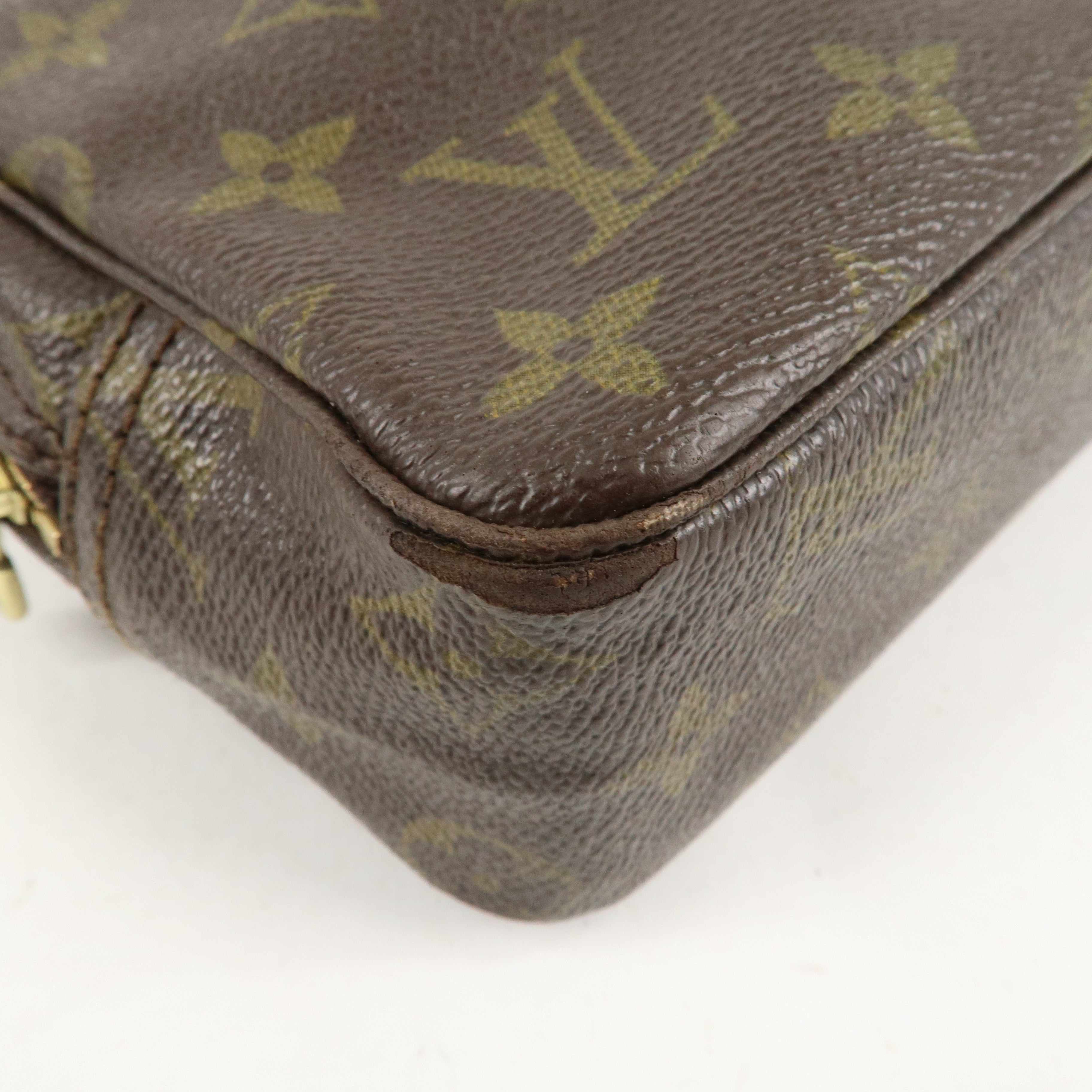 Louis Vuitton Monogram Trousse Toilette 23 Pouch Brown M47524