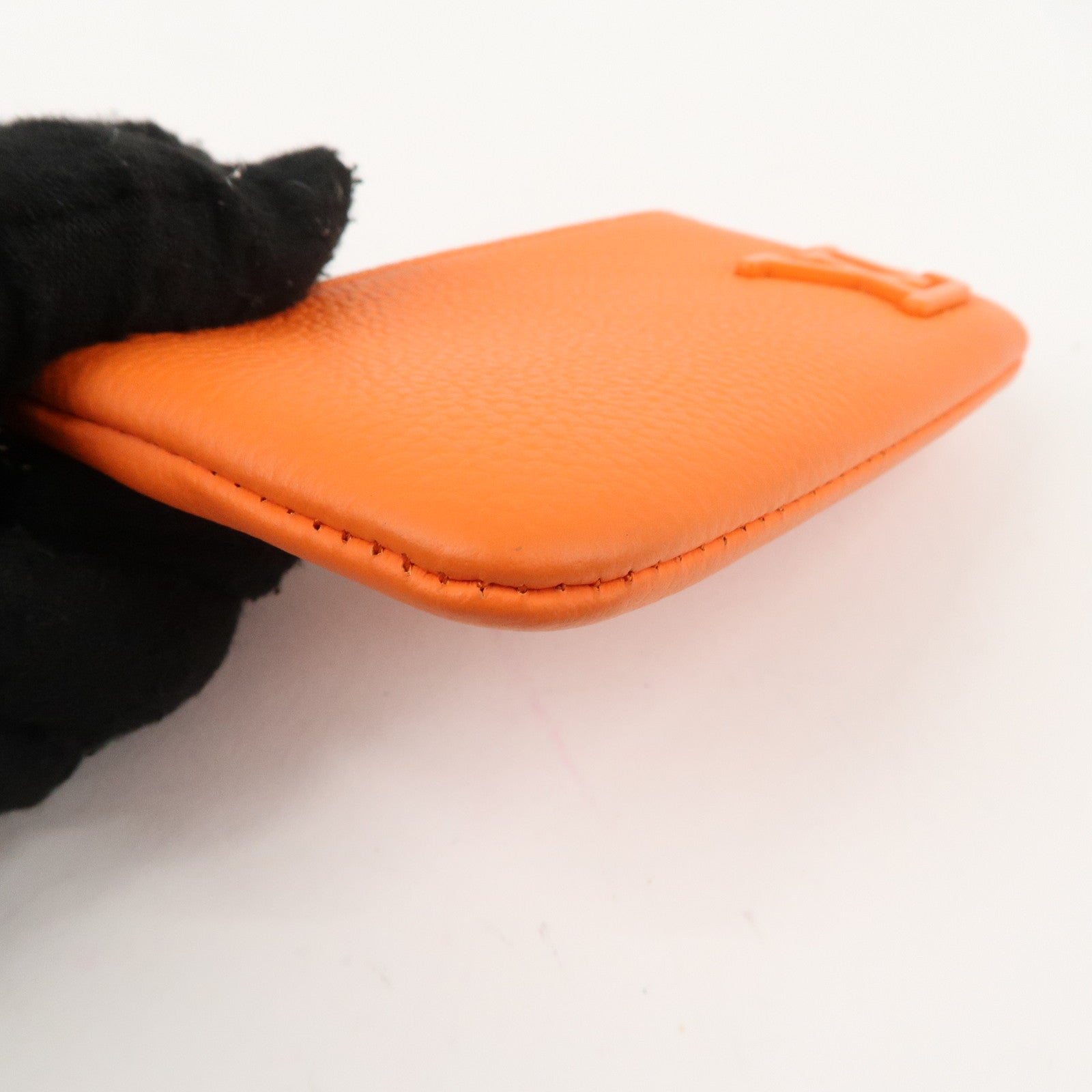 Louis Vuitton Aerogram Pochette Cles Coin Case Orange M81032