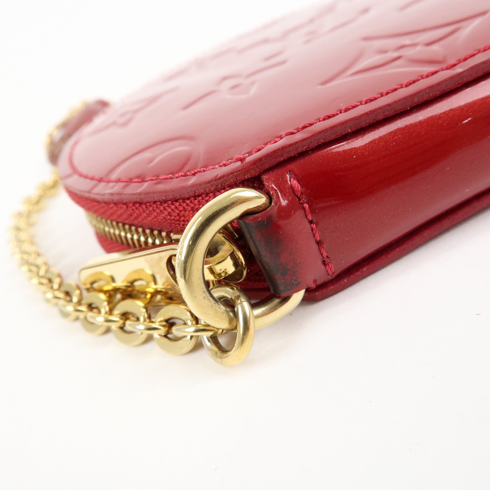 Louis Vuitton Monogram Vernis Porte Monnaie Chapeau M91417 Used