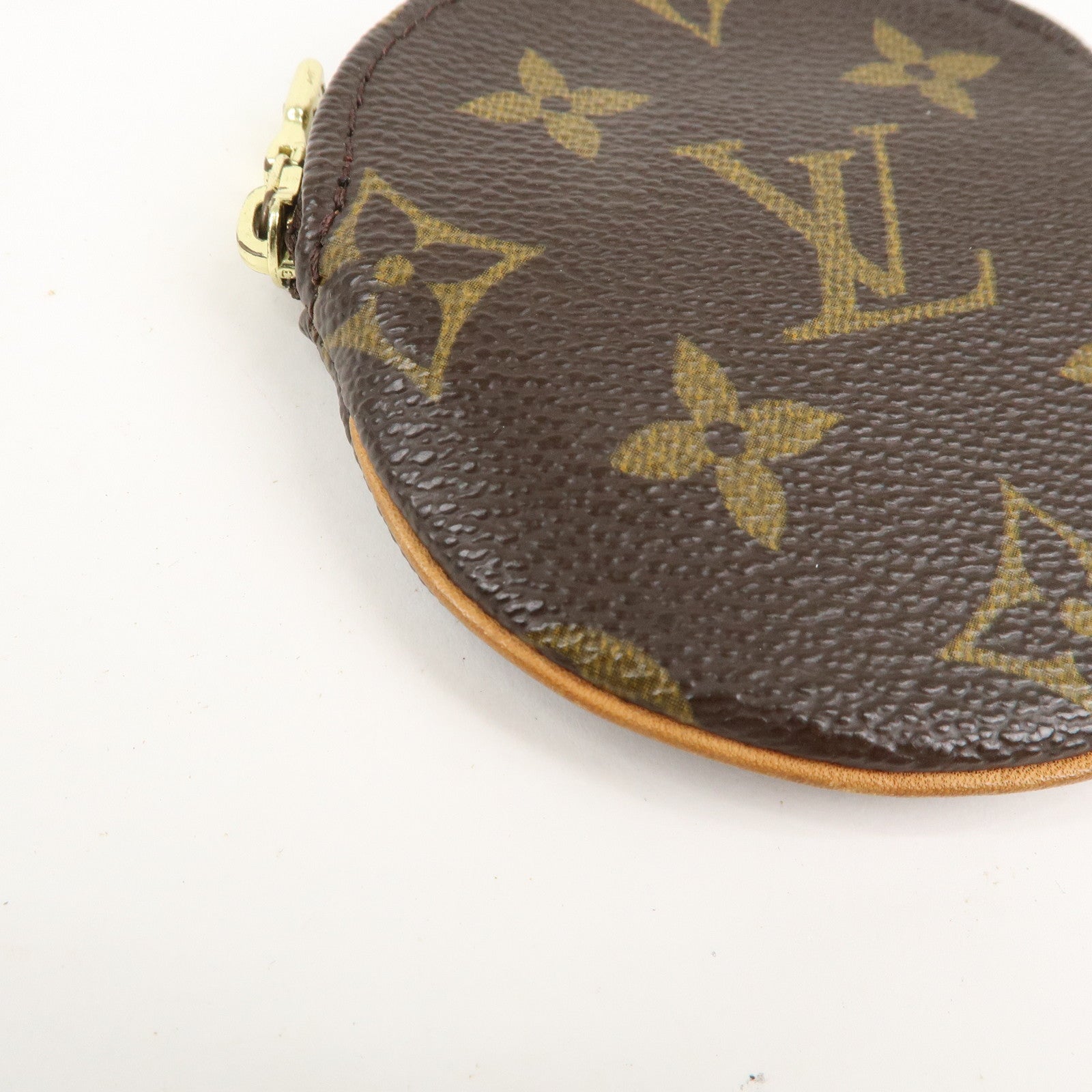 Louis Vuitton Monogram Porte Monnaie Rond Coin Case M61926