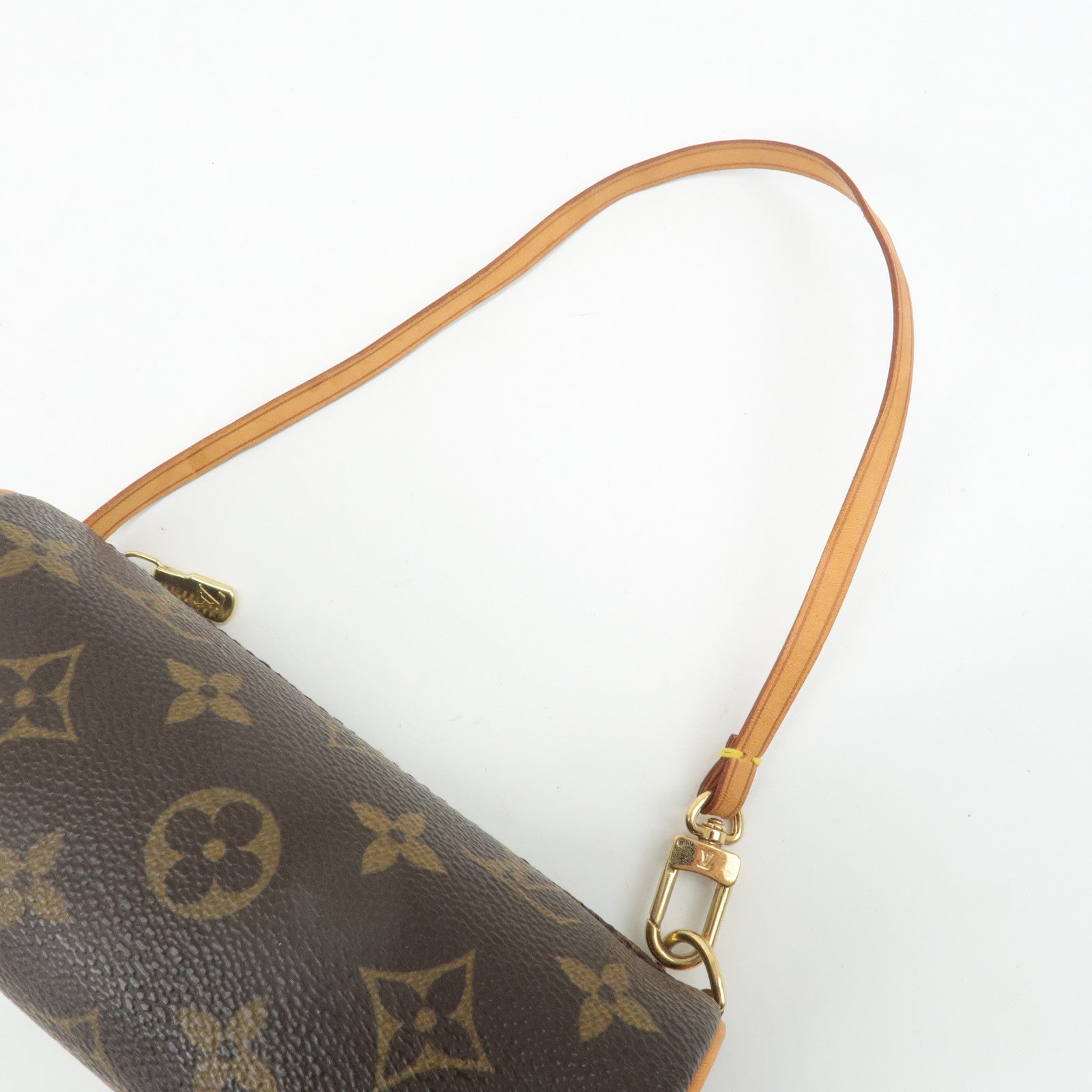 Louis Vuitton Monogram Mini Pouch for Papillon Bag Brown