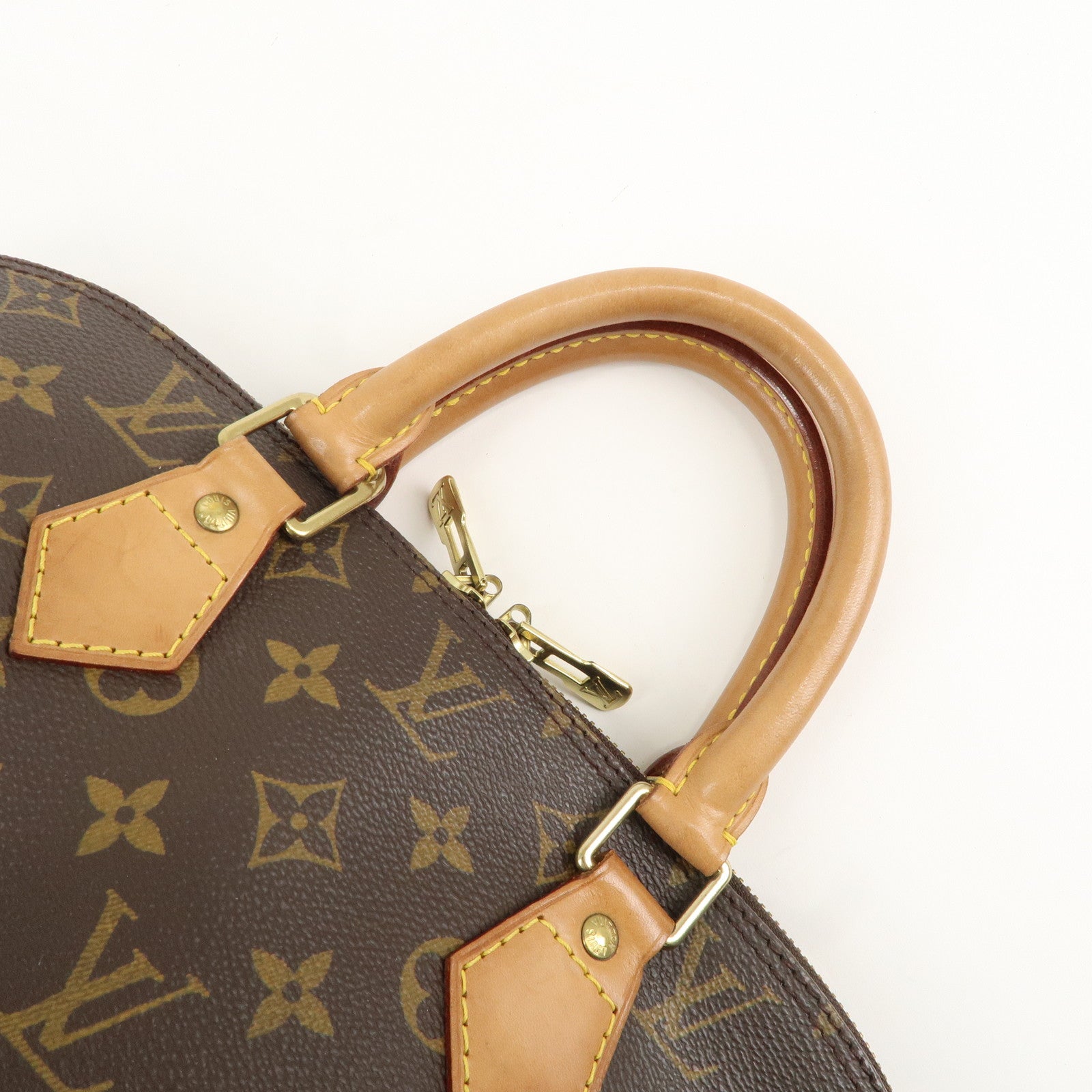 Louis Vuitton Monogram Alma Hand Bag Brown M51130