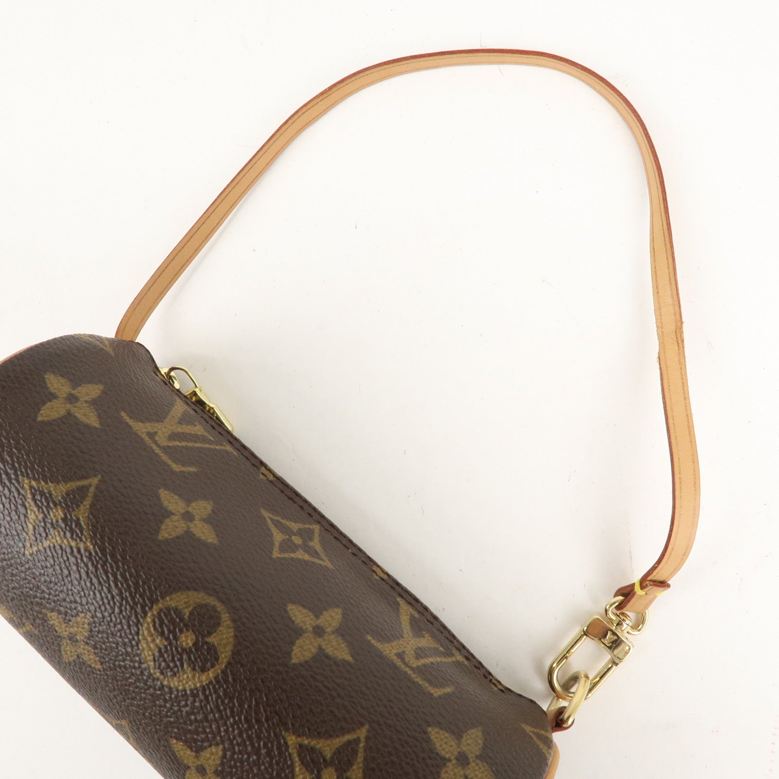 Louis Vuitton Monogram Mini Pouch for Papillon Bag Brown