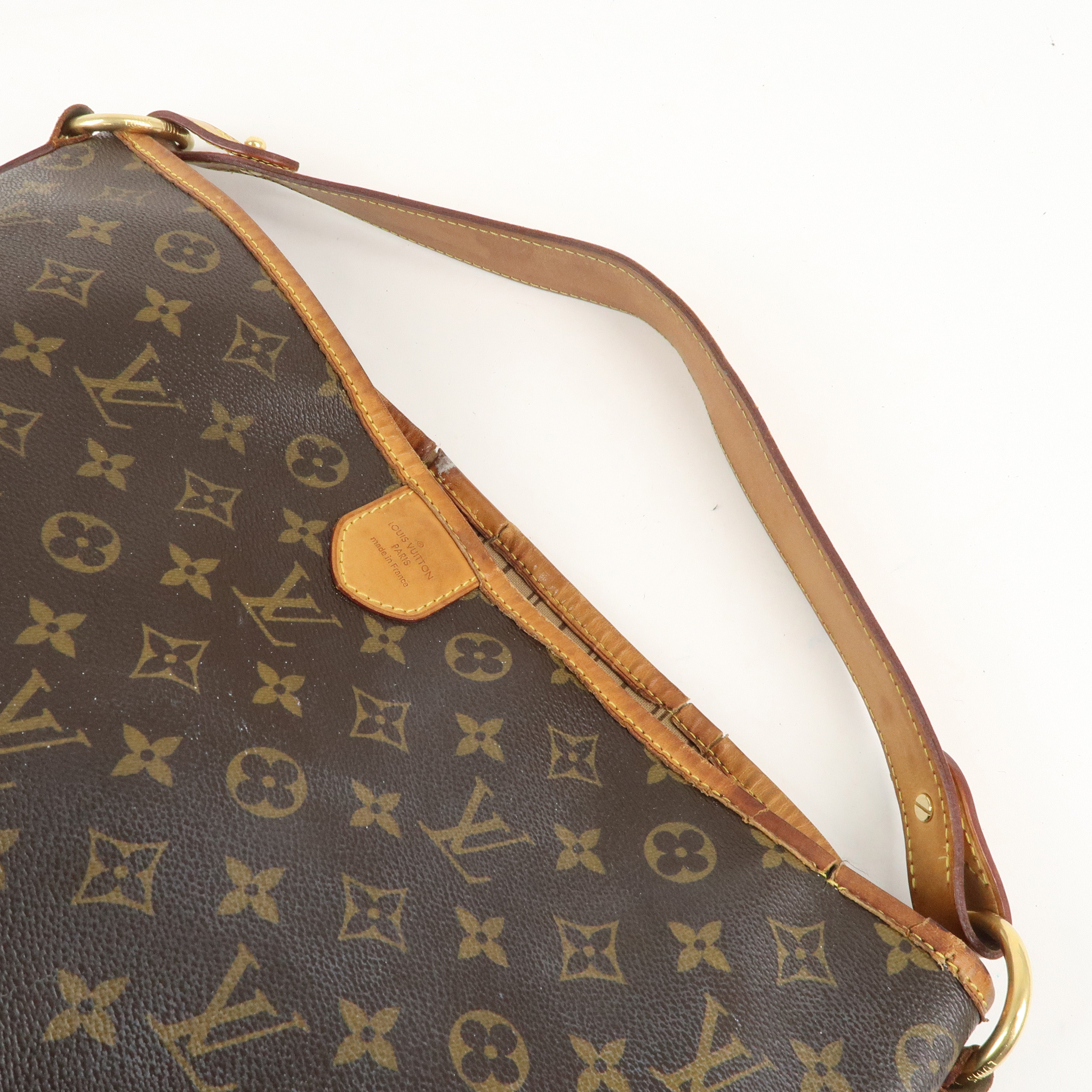 Louis Vuitton Monogram Delightful PM Shoulder Brown Bag M40352