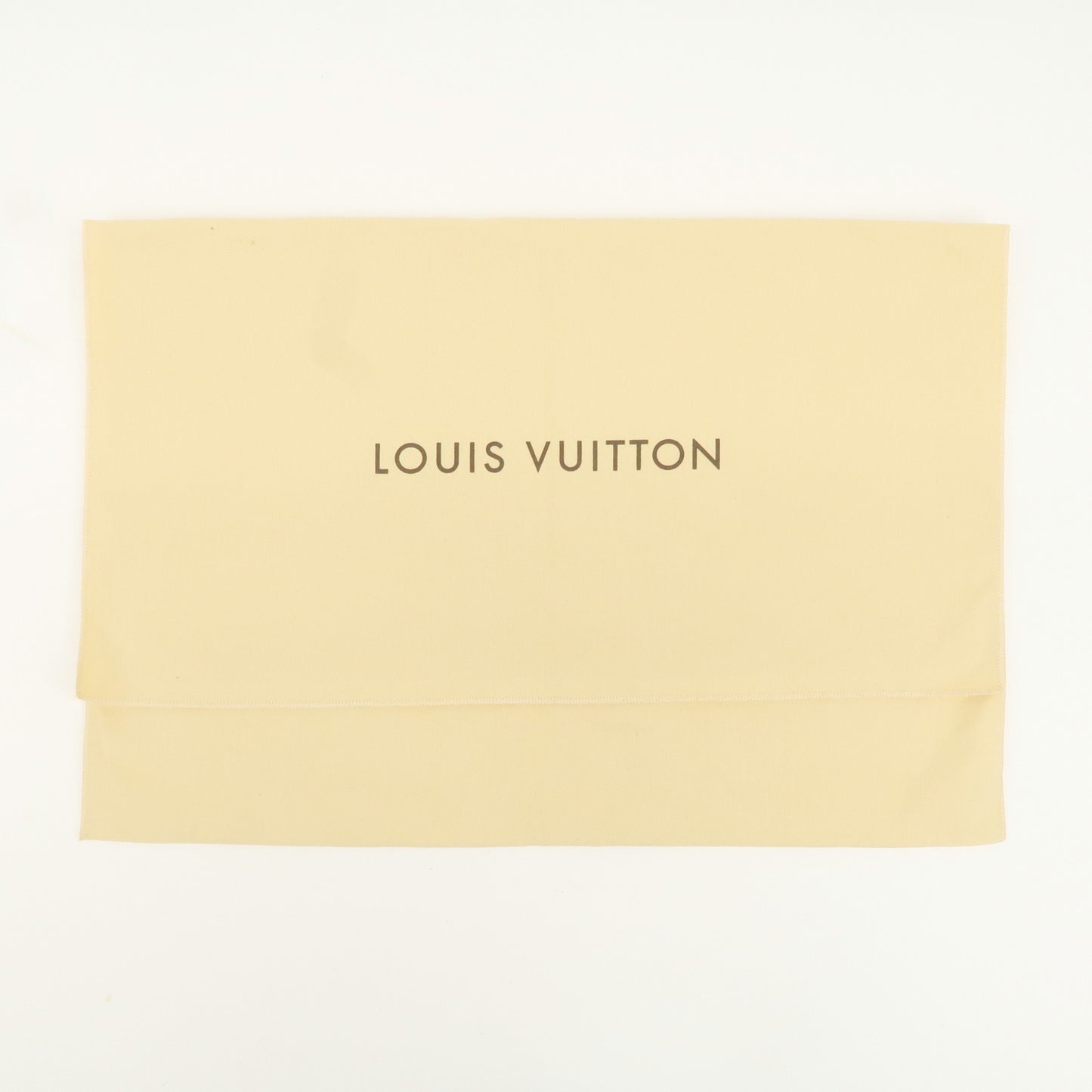 Louis Vuitton Set of 10 Dust bag Flap Type Beige