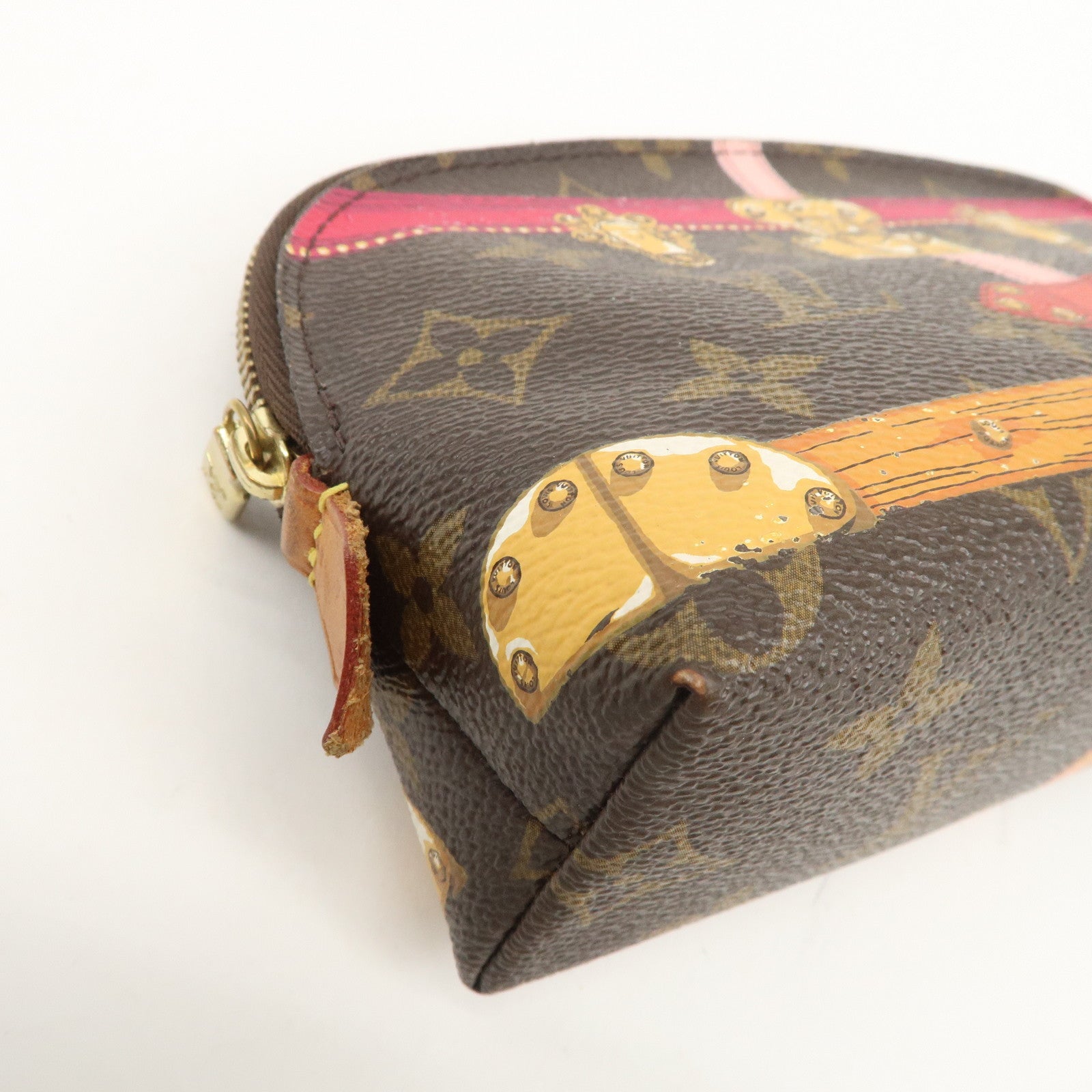 Louis Vuitton Monogram Summer Trunk Collection Pochette Cosmetic Used