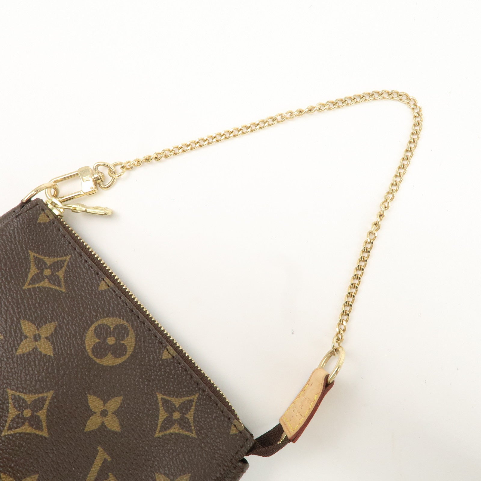 Louis Vuitton Monogram Mini Pochette Accessoires Pouch M58009