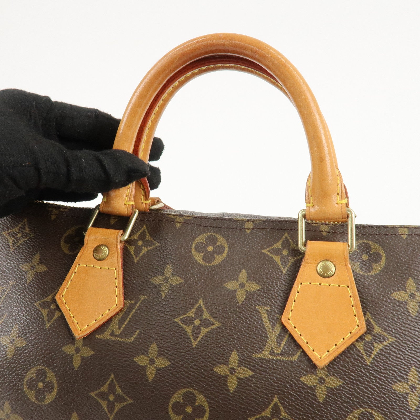 Louis Vuitton Monogram Speedy 30 Hand Bag Boston Bag M41526