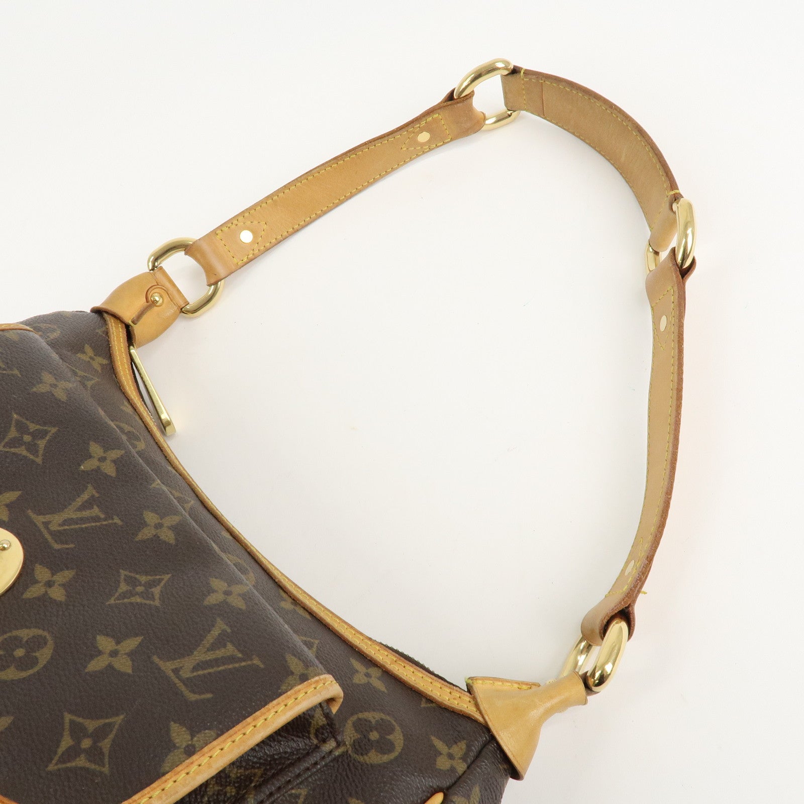 Louis Vuitton Monogram Tikal GM Shoulder Bag Hand Bag M40077