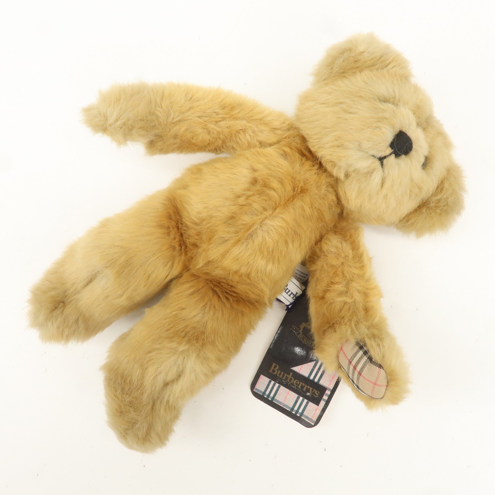 Burberry's Polyester Nova Check Burberry Bear Brown