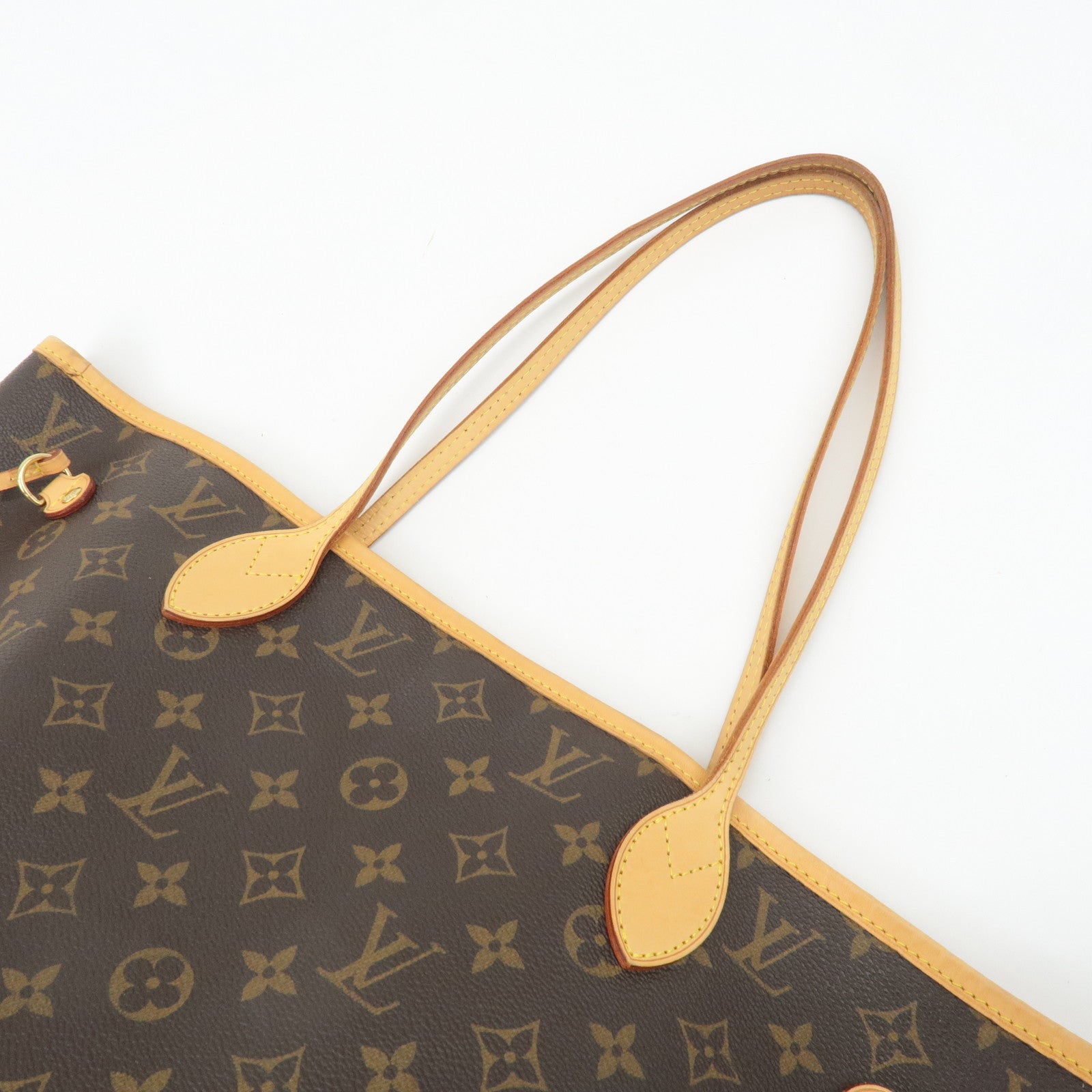 Louis Vuitton Monogram Neverfull MM Tote Bag Brown M40156