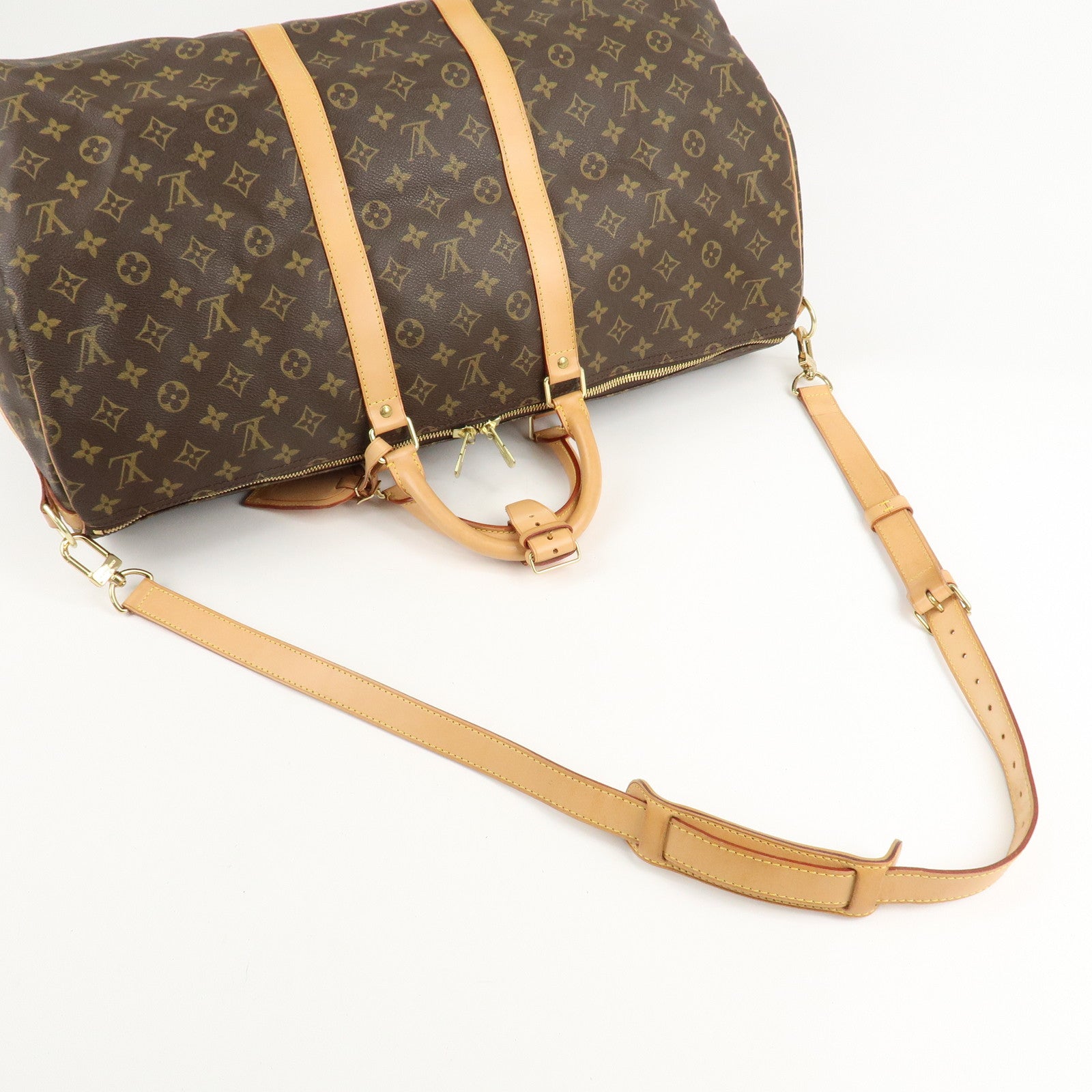 Louis Vuitton Monogram Keep All Bandouliere 55 Bag M41414