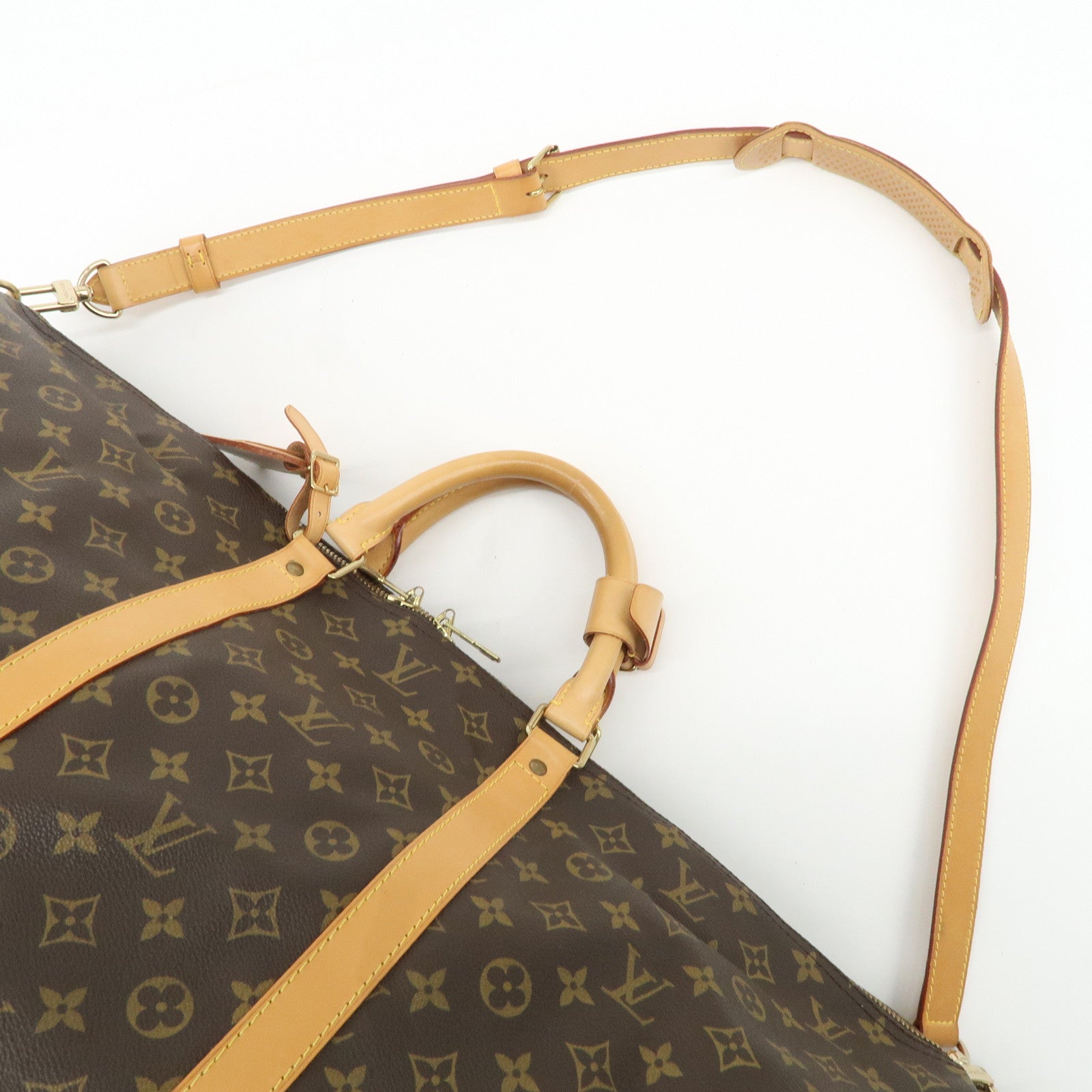 Louis Vuitton Monogram Keep All Bandouliere 60 Bag M41412