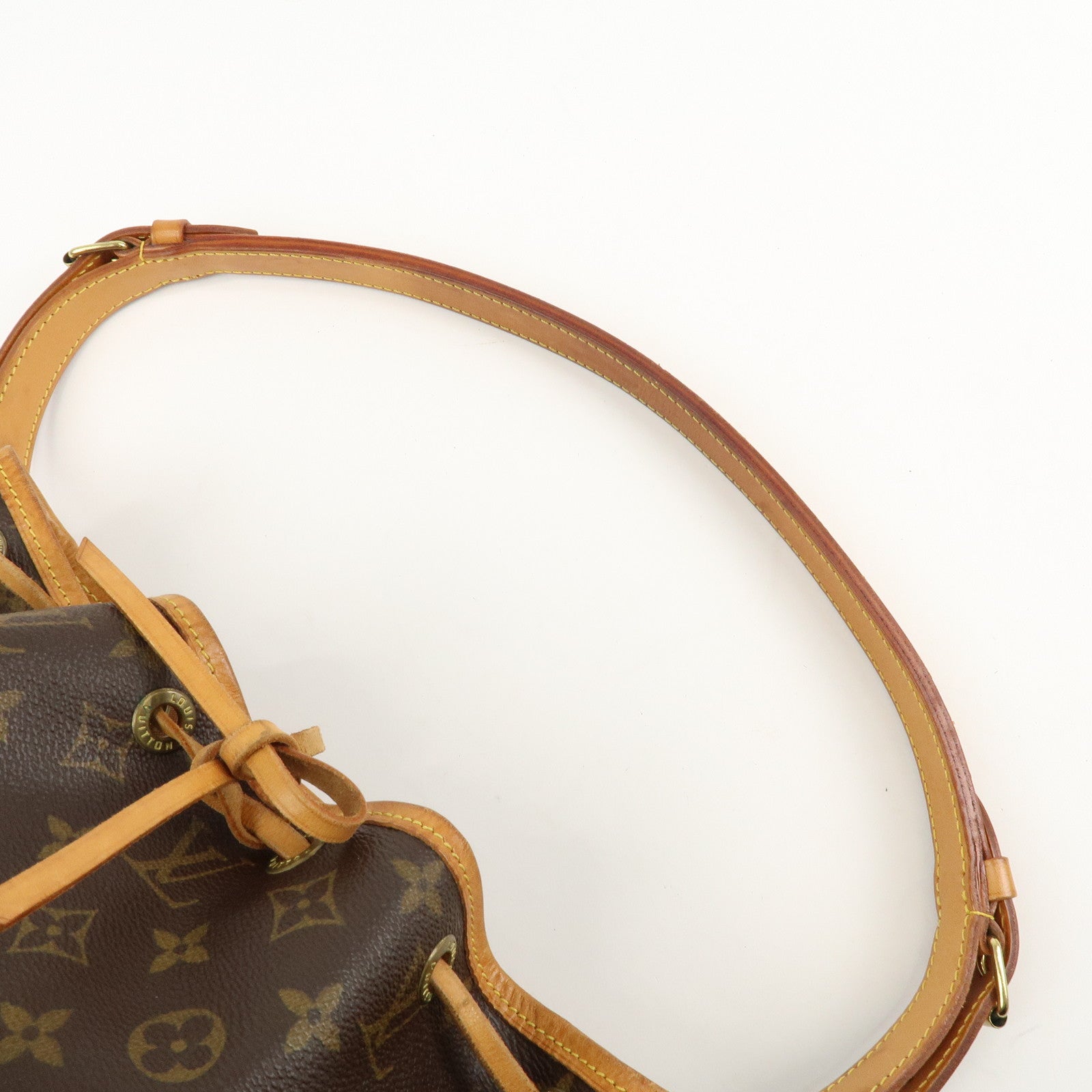 Louis Vuitton Monogram Petit Noe Shoulder Bag Brown M42226 Used