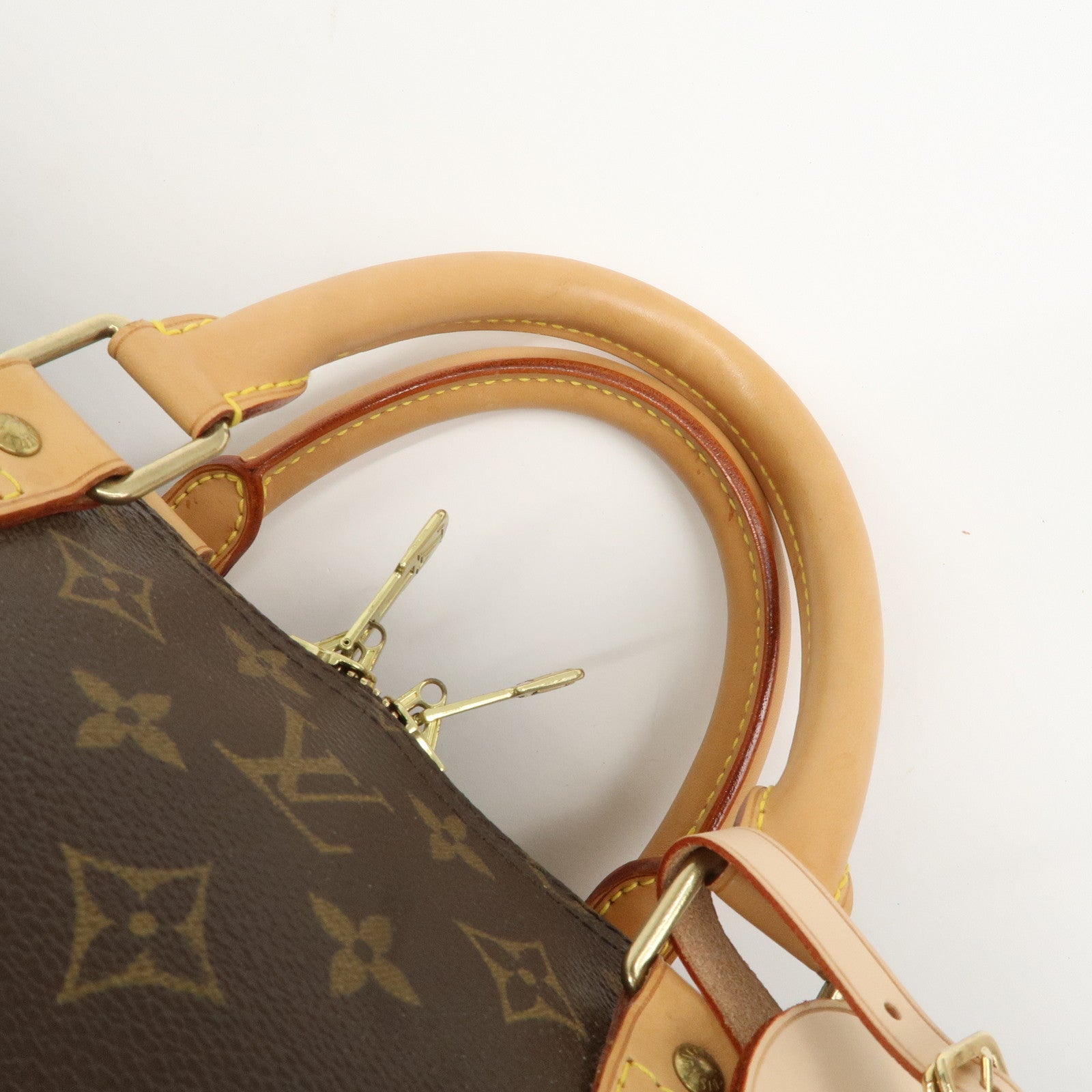 Louis Vuitton Monogram Keep All Bandouliere 55 Boston Bag M41414