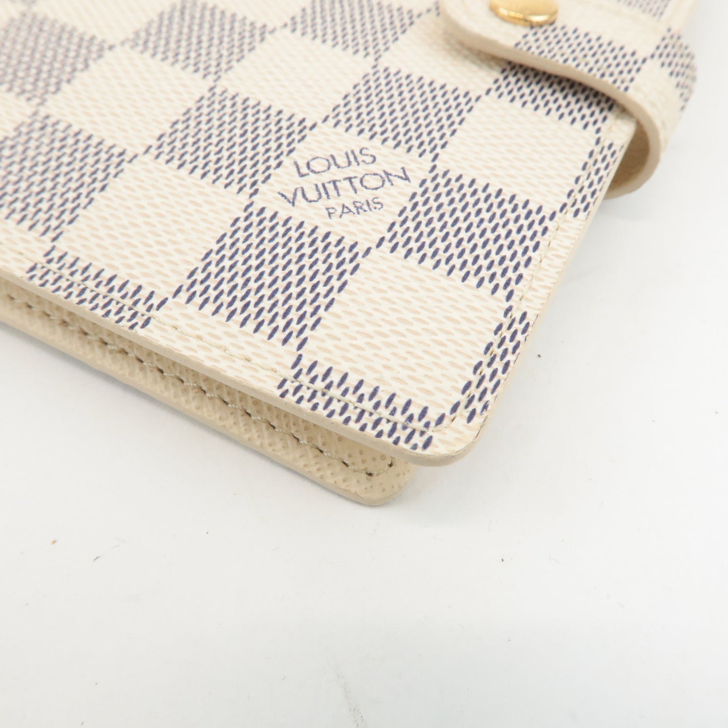 Louis Vuitton Damier Azur Agenda PM Planner Cover R20706