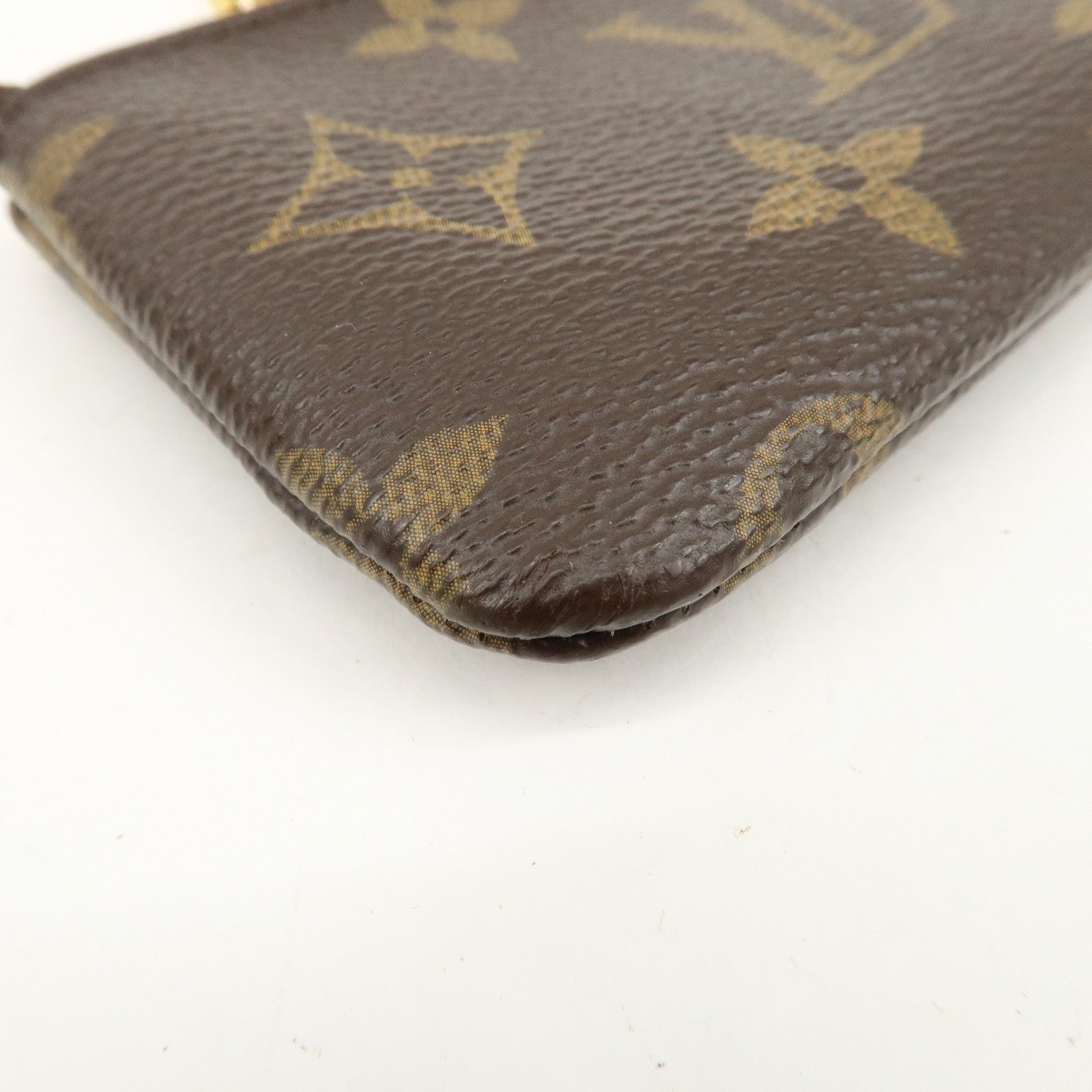 Louis Vuitton Monogram Pochette Cles Coin Case Key Case M62650