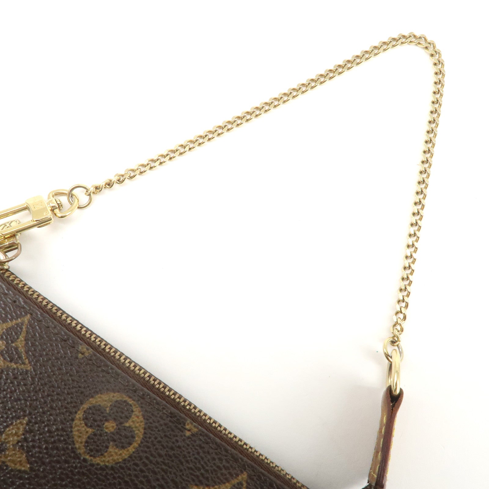 Louis Vuitton Monogram Mini Pochette Accessoires Pouch M58009