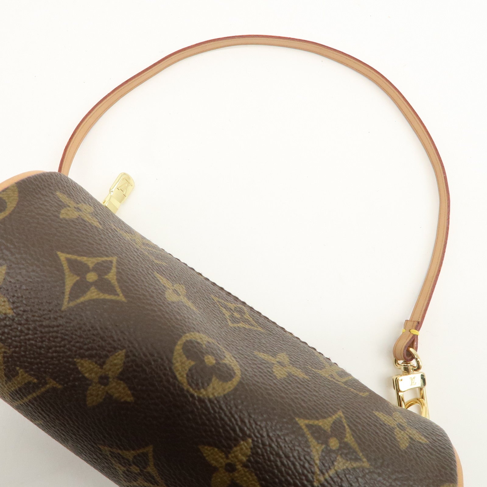 Louis Vuitton Monogram Mini Pouch for Papillon Bag Brown