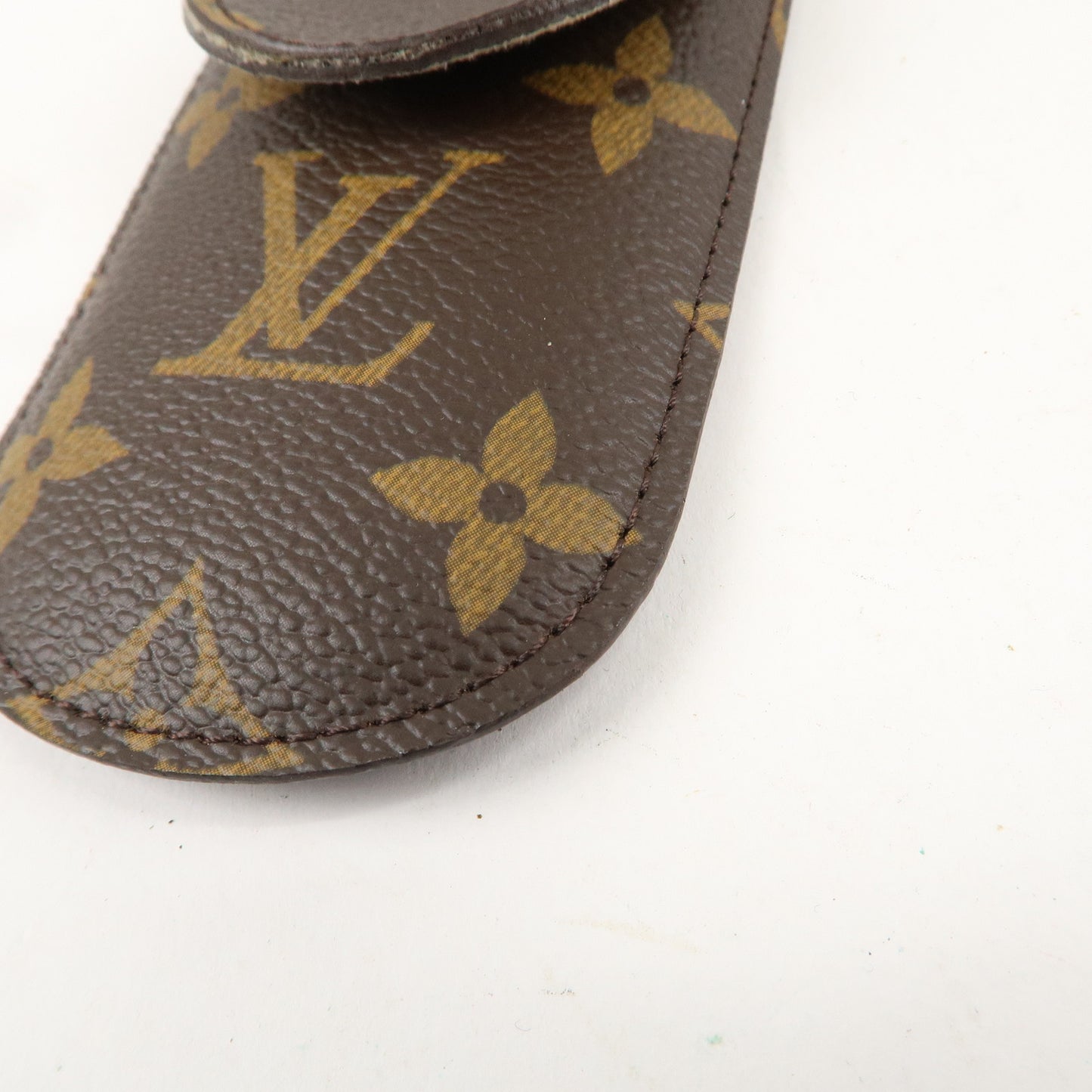 Louis Vuitton Monogram Etui Stilo Pen Case Brown M62990