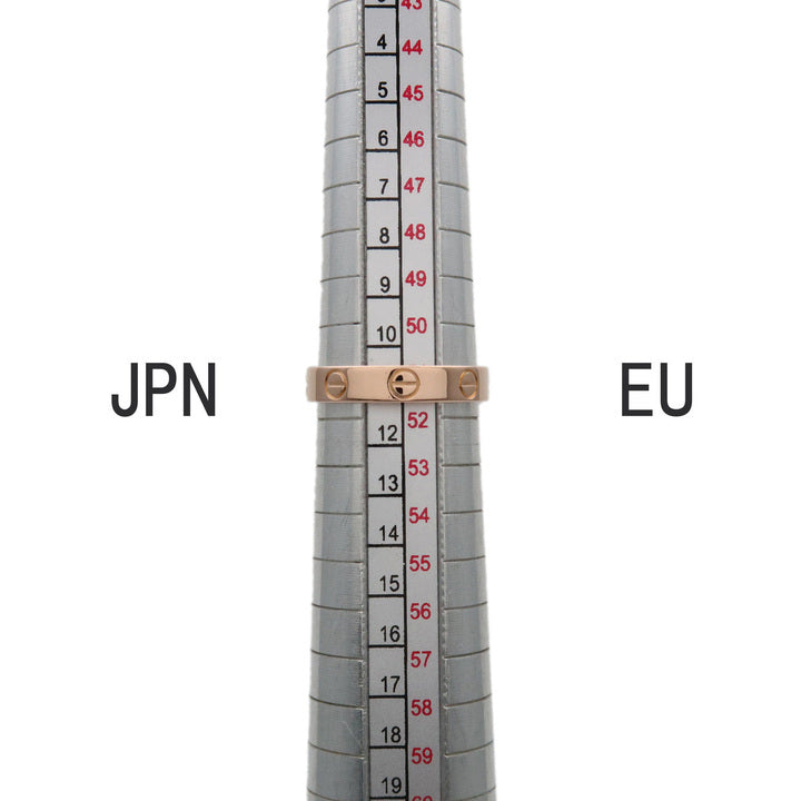 Cartier Mini Love Ring K18 750PG Rose Gold #51 US5.5-6 EU51 HK12.5