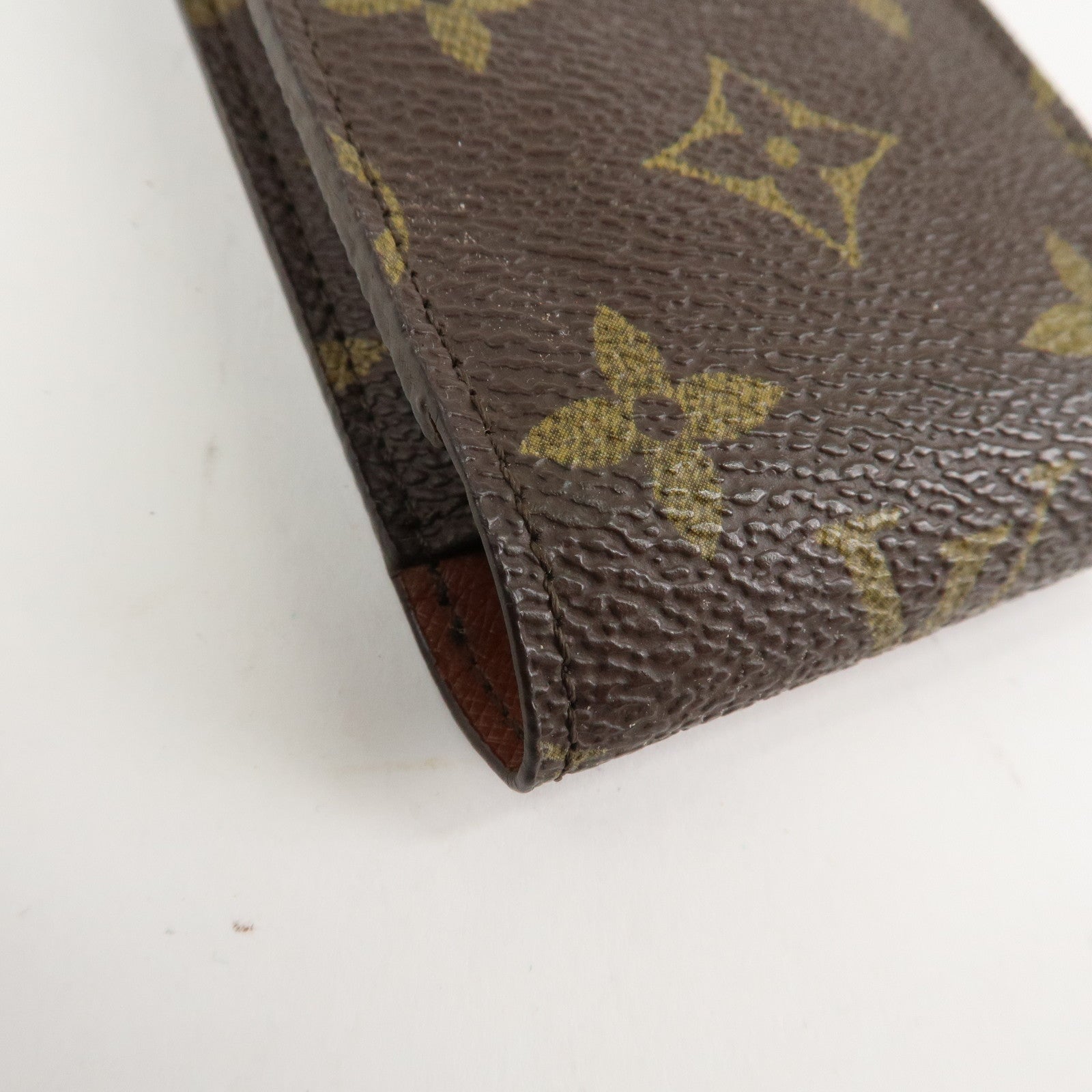 Louis Vuitton Monogram Etui Cigarette Case M63024 Brown Used