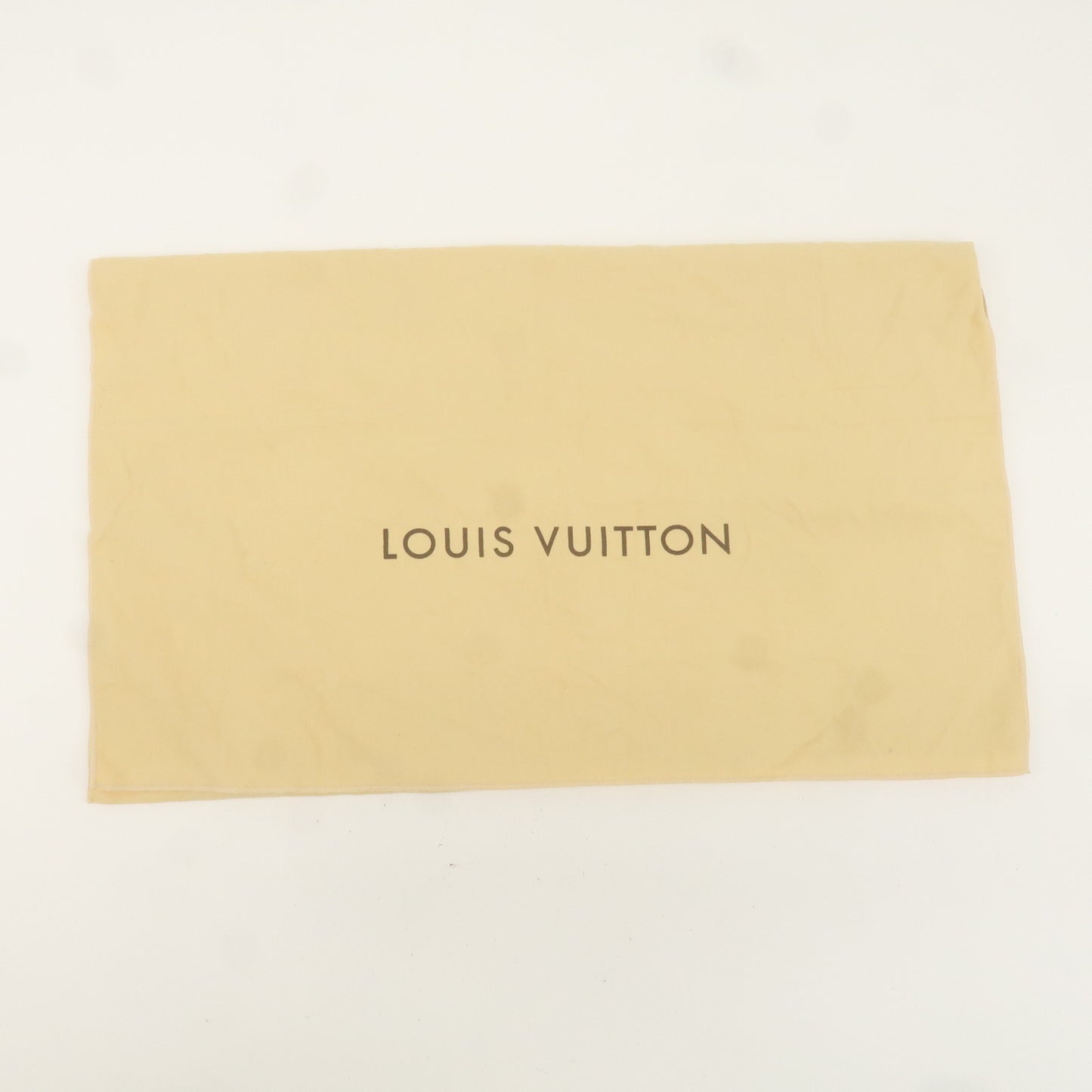 Louis Vuitton Set of 10 Dust Bag Storage Bag Flap Beige